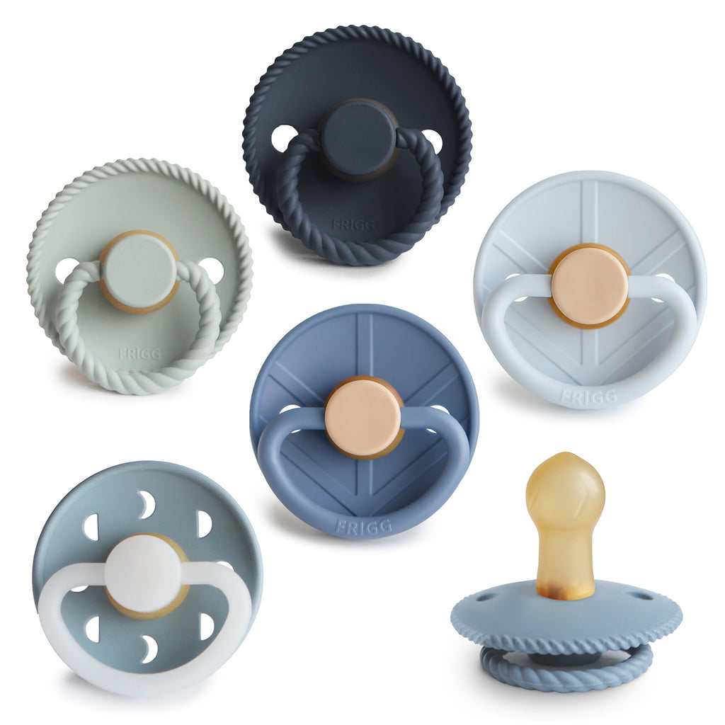 FRIGG Natural Rubber 6-Pack Endless Sea 0-6 Months | Playroom Avenue