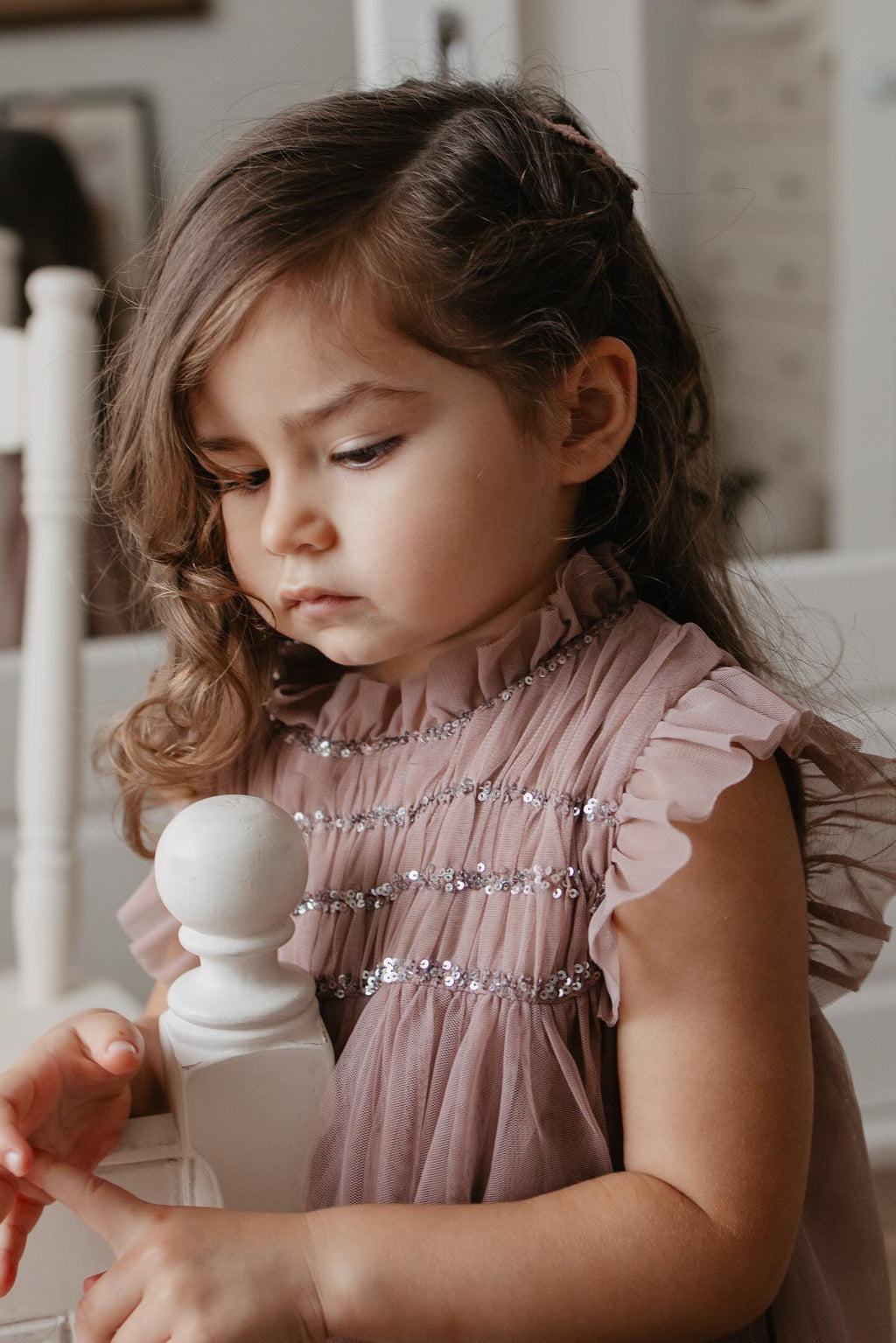 Le Petit Lapin Scarlett | Cotton Tulle Dress | Tosca | Playroom Avenue