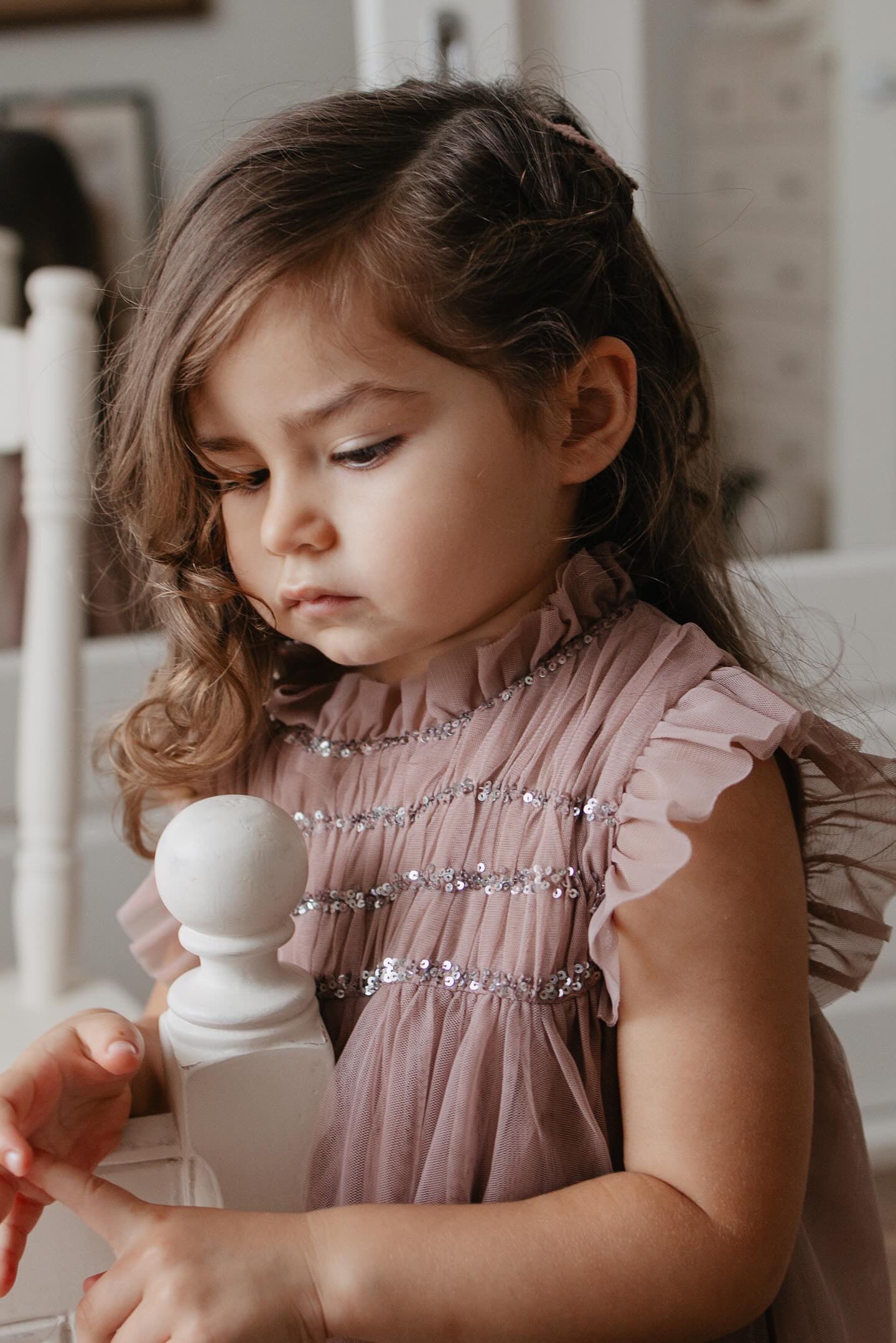 Le Petit Lapin Scarlett | Cotton Tulle Dress | Tosca | Playroom Avenue