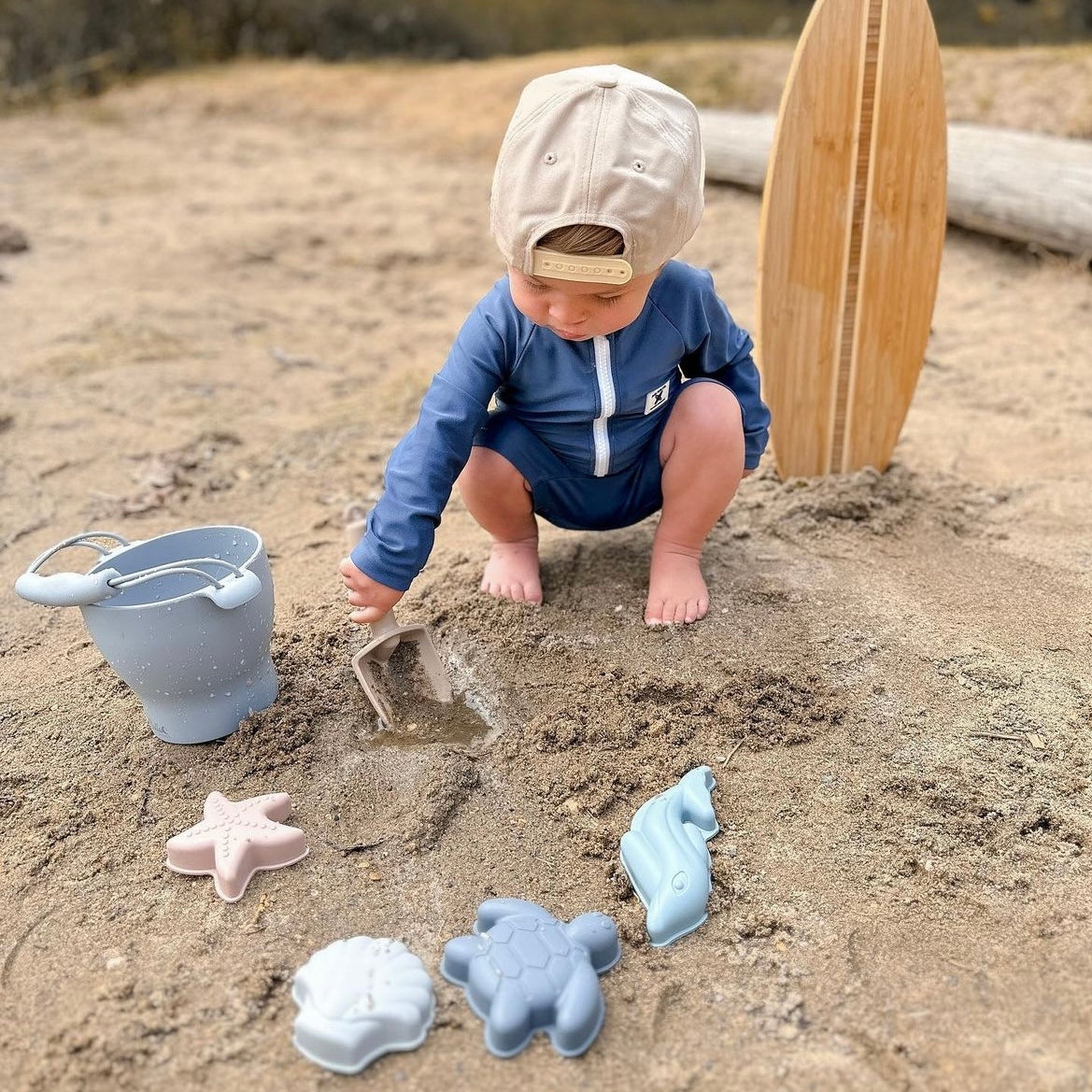 Calla and Friends Bodhi Silicone Beach Toy Set | Playroom Avenue