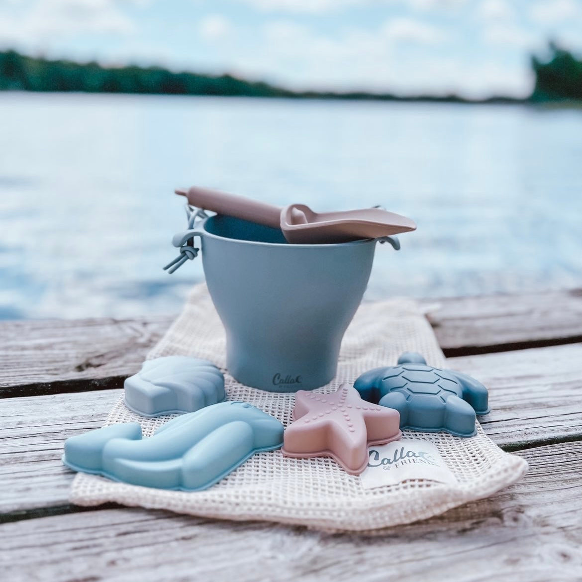 Calla and Friends Bodhi Silicone Beach Toy Set | Playroom Avenue