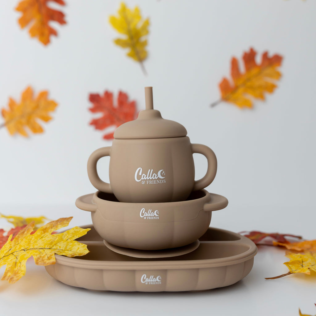 The Pumpkin Patch Suction Plate | Playroom Avenue