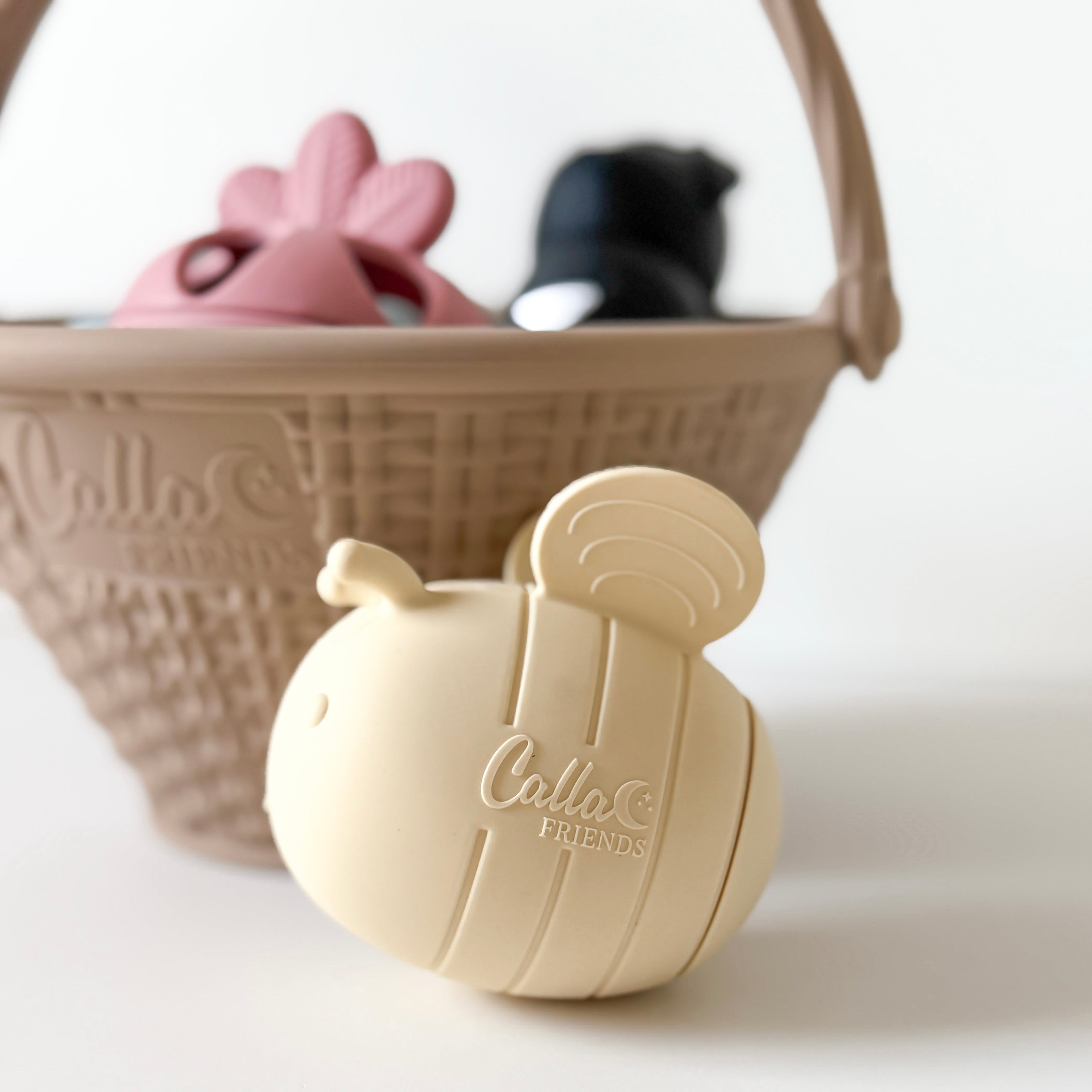 Calla and Friends Strawberry Patch Bath Toys | Playroom Avenue