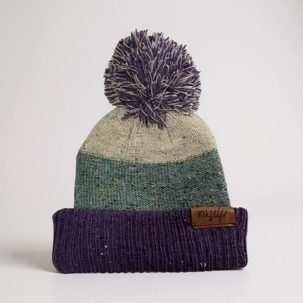 Keep the Littles Wild Puff beanie - purple | Playroom Avenue
