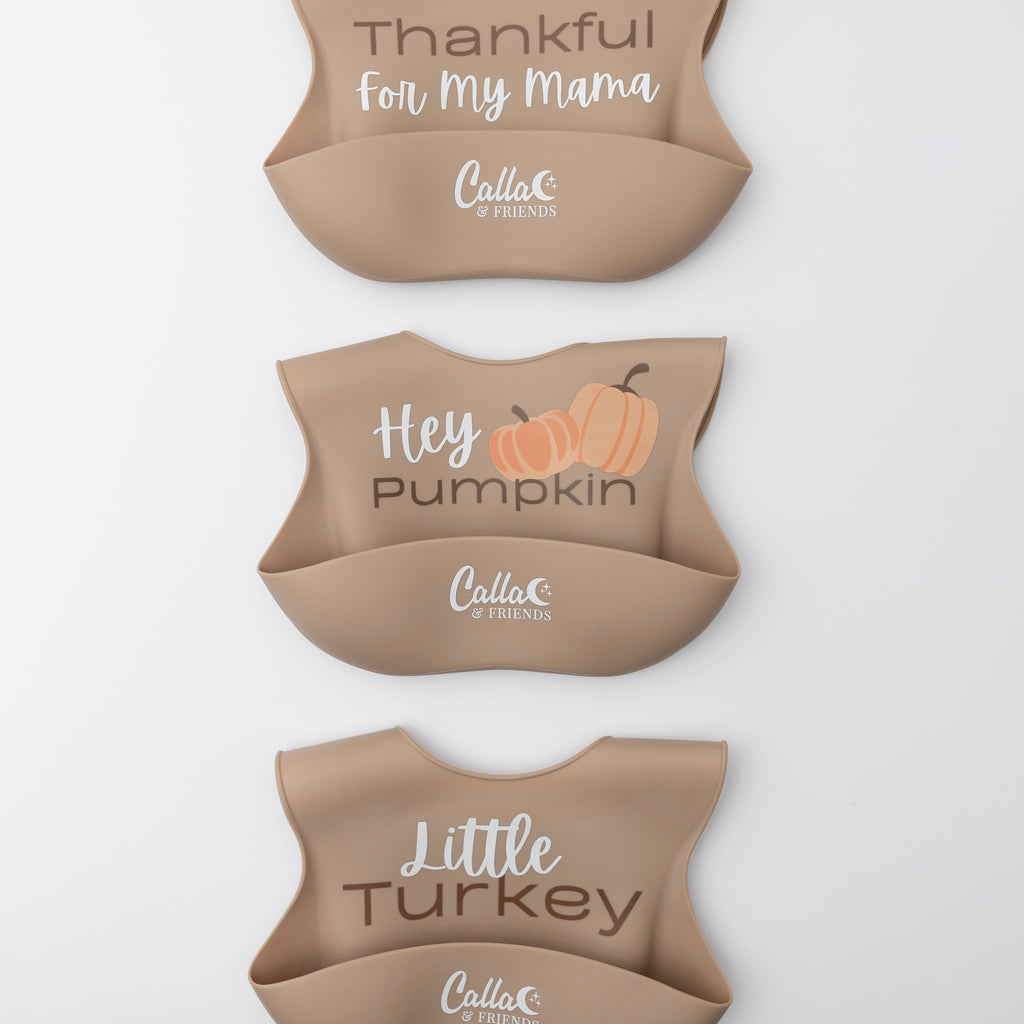 Little Turkey Collection Catch All Bib | Playroom Avenue