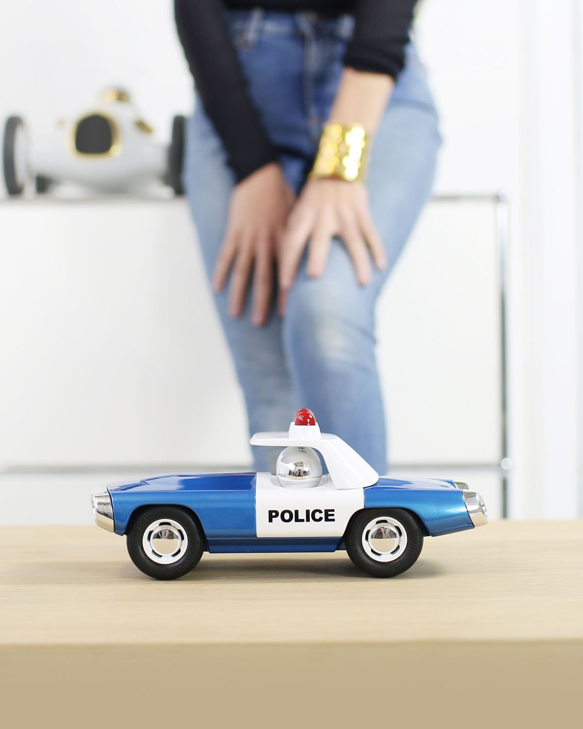 Playforever Car MAVERICK HEAT Police Blue | Playroom Avenue