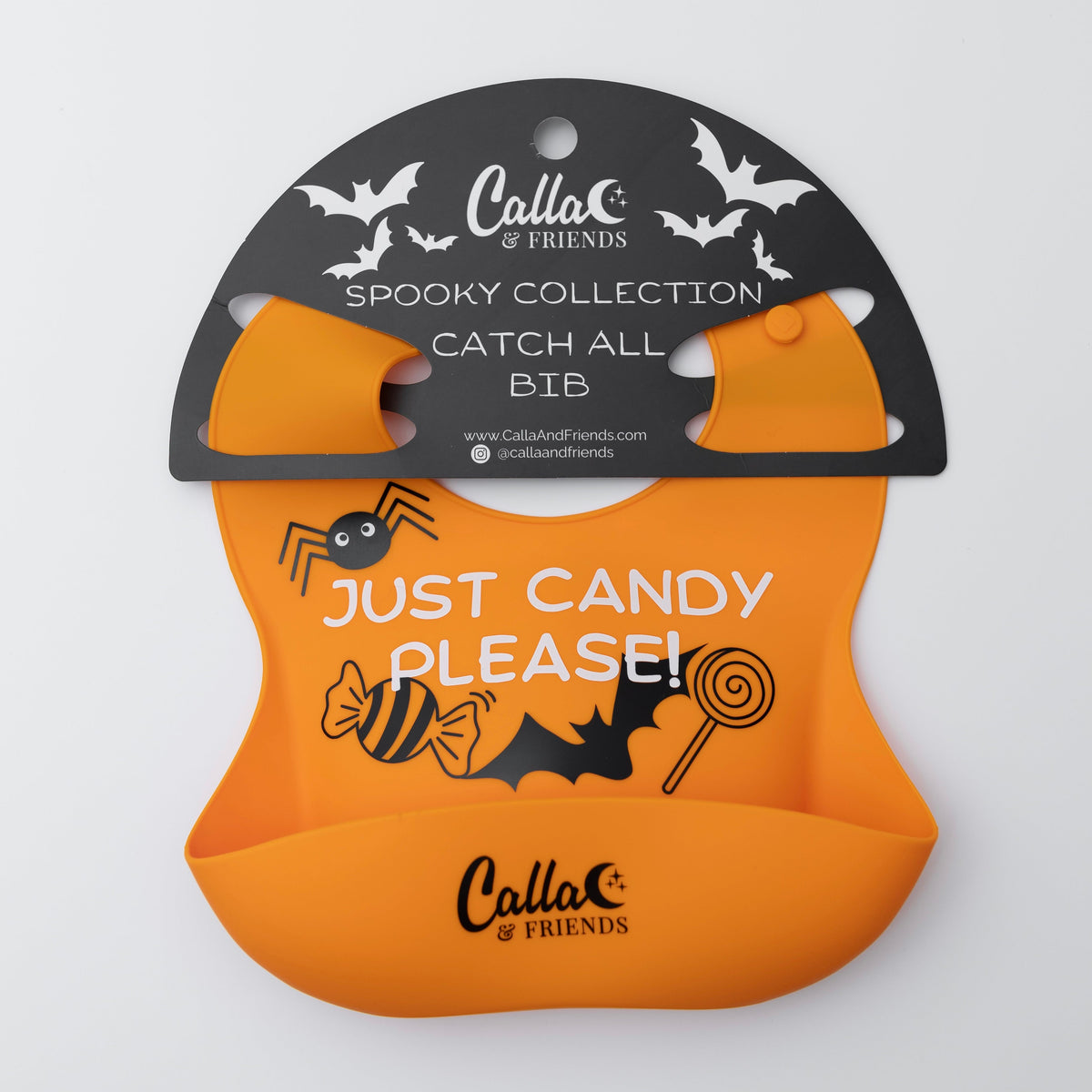 Spooky Collection Catch All Bib - Just Candy Please | Playroom Avenue