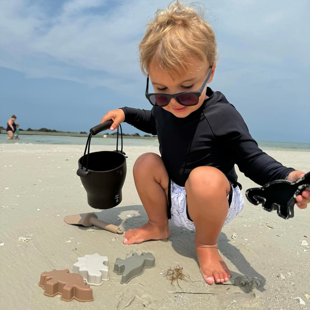 Calla and Friends AK Clothing x C&F Dino Silicone Beach Toy Set | Playroom Avenue