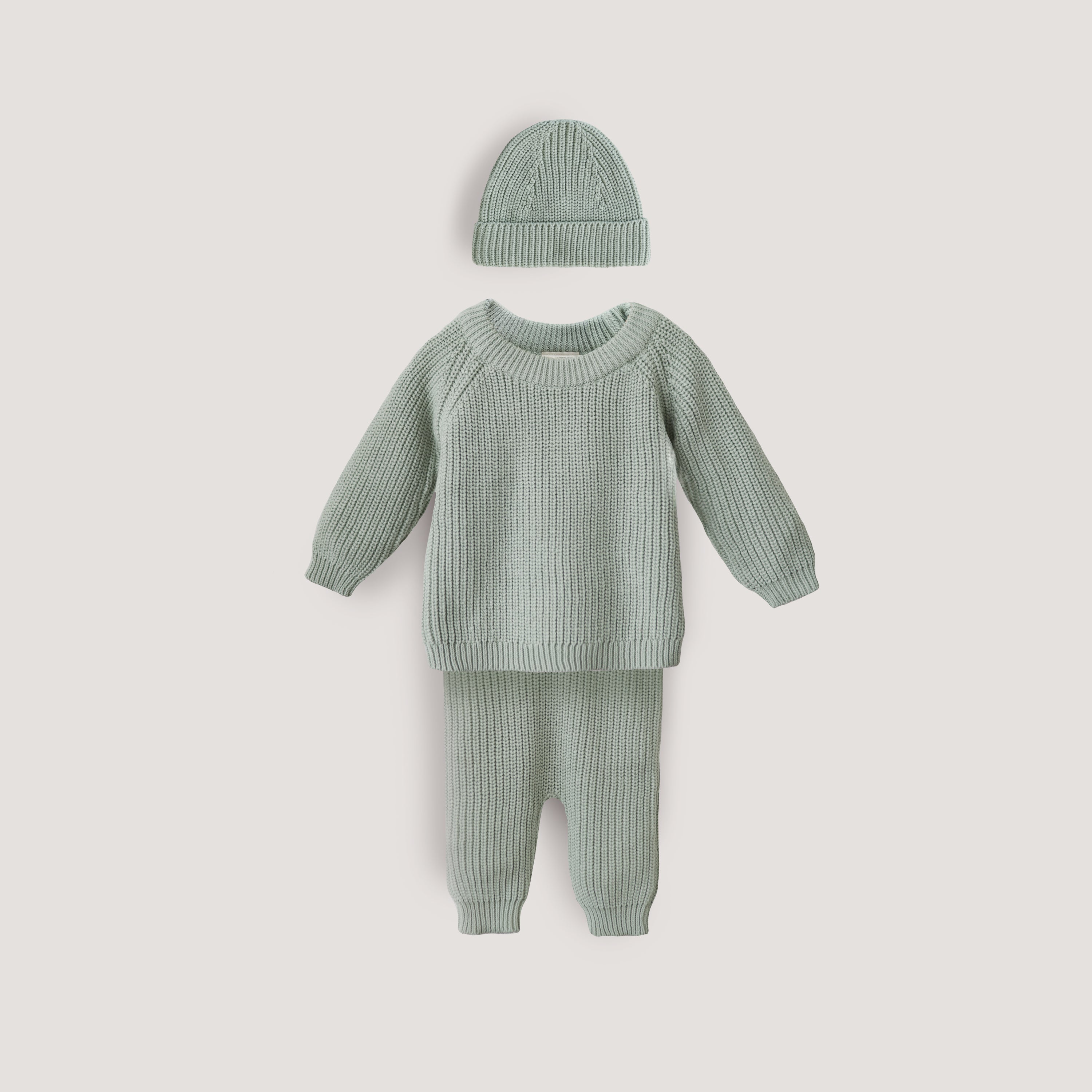 Mushie Chunky Knit Pants | Playroom Avenue