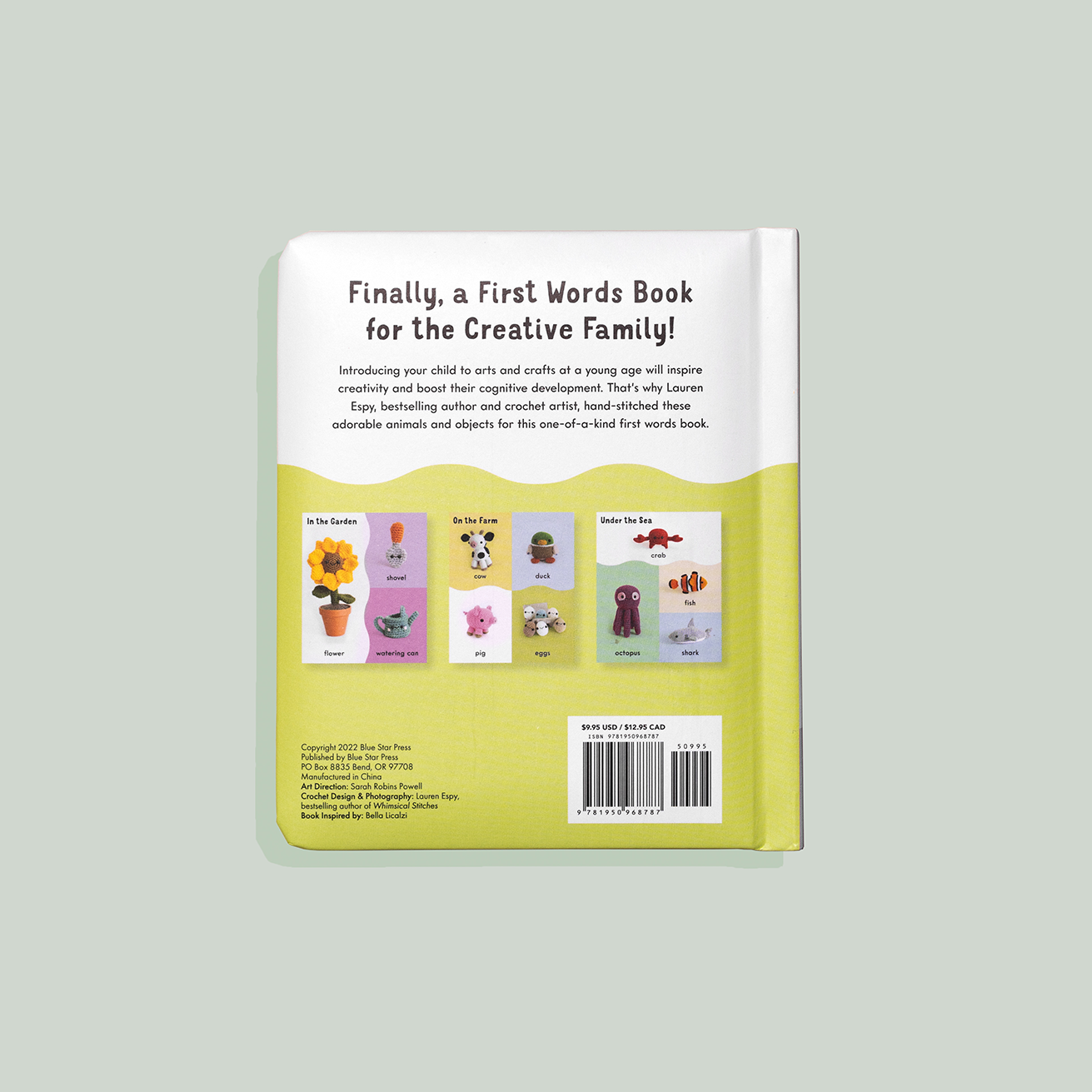 First Words with Cute Embroidered Friends | Playroom Avenue