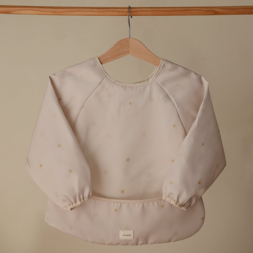 Mushie Long Sleeve Bib | Playroom Avenue