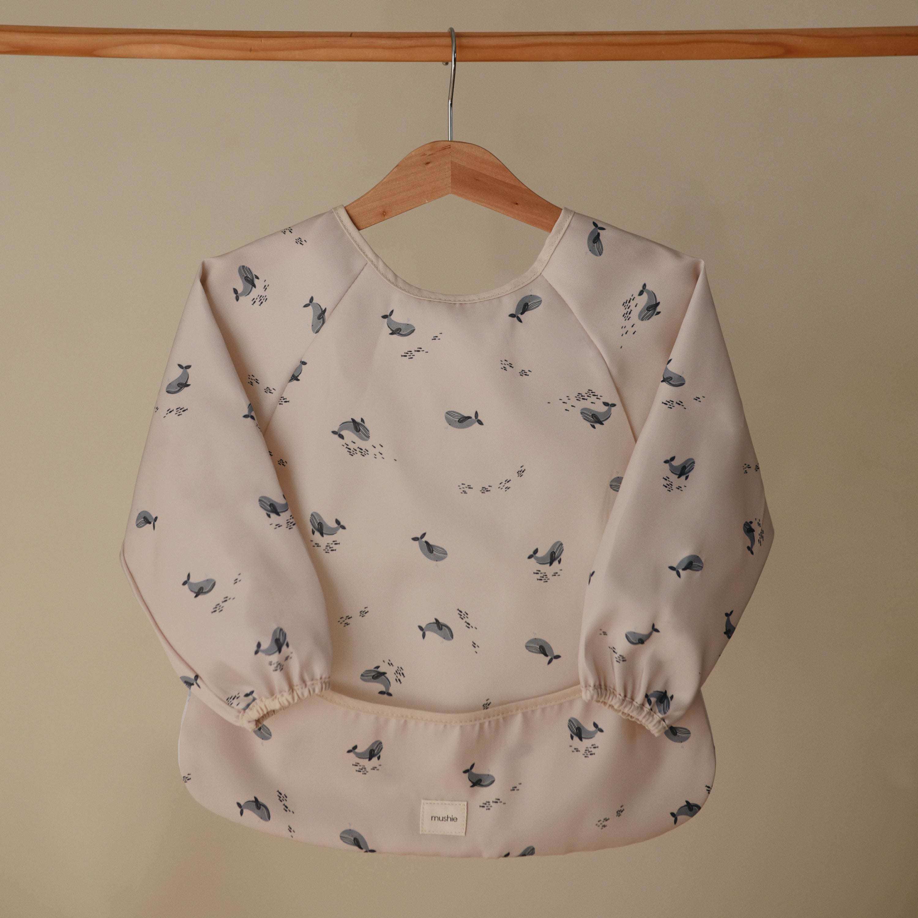 Mushie Long Sleeve Bib | Playroom Avenue