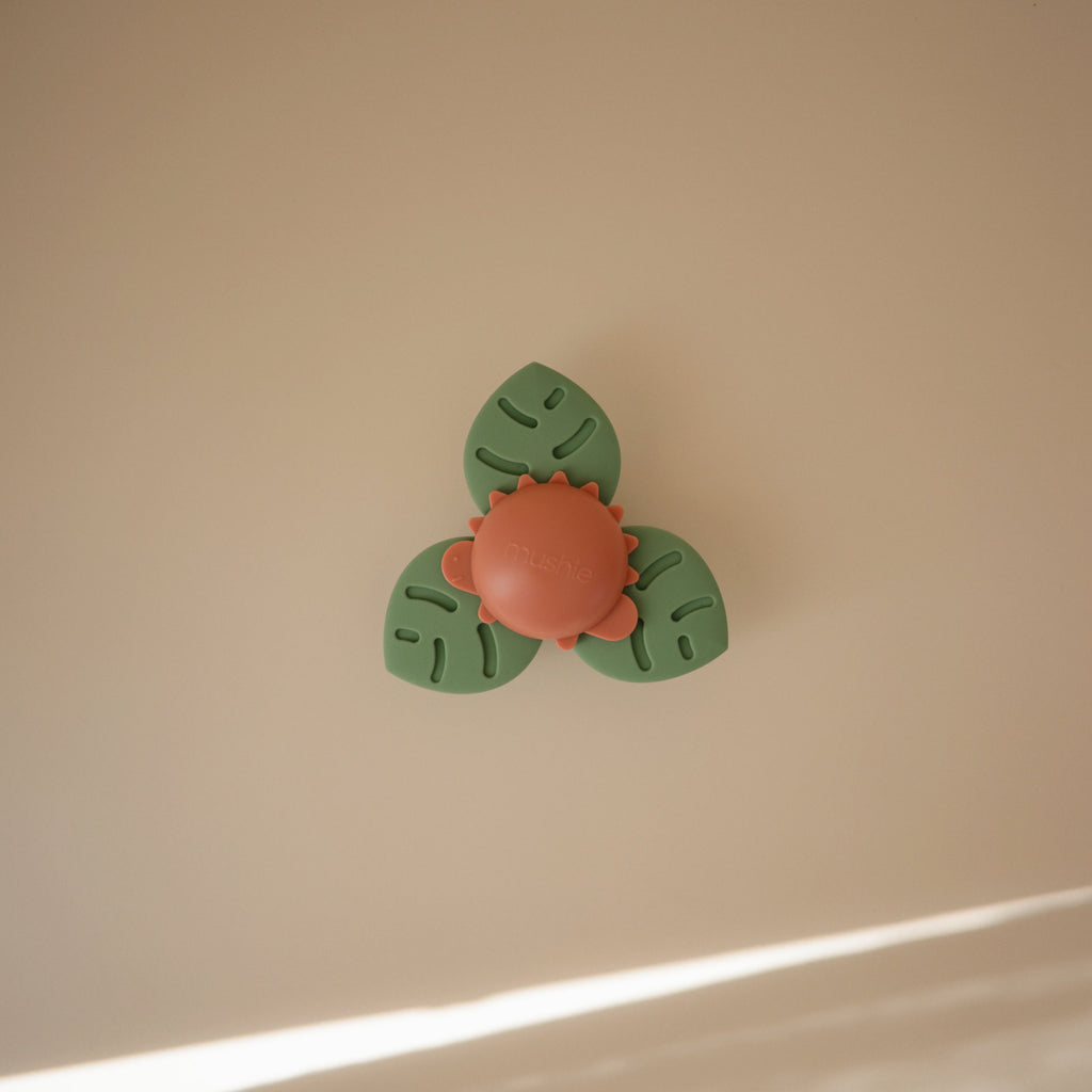 Mushie Suction Spinner Toy | Playroom Avenue