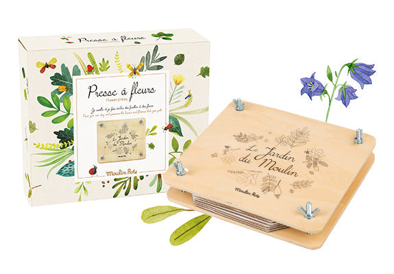 Moulin Roty Flower Press Tool - Recreational Activity - Moulin Roty | Playroom Avenue