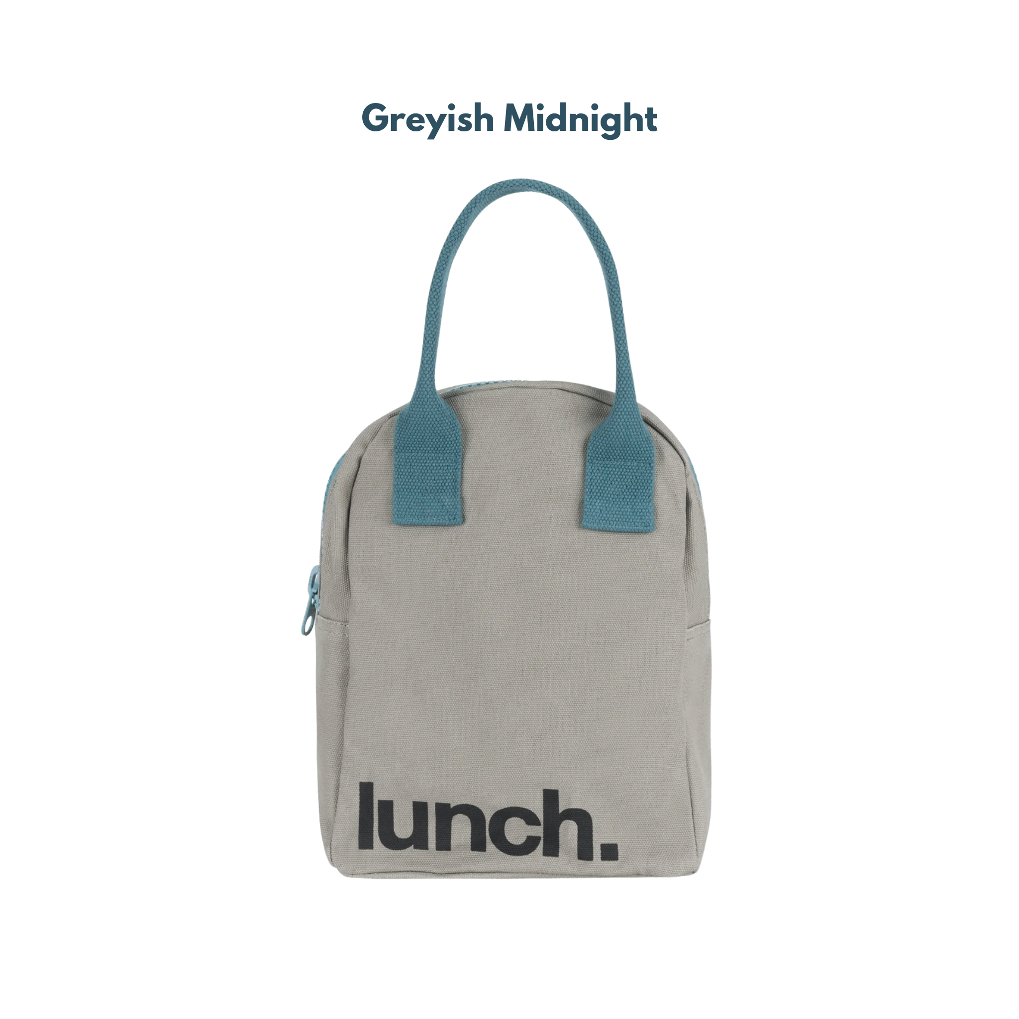 The Good Kiind Lunch Bags Grey Midnight | Playroom Avenue