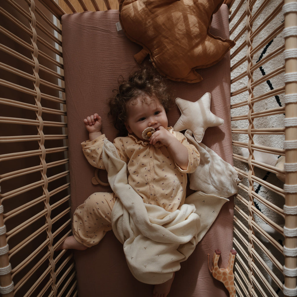 Mushie Star Lovey Blanket | Playroom Avenue