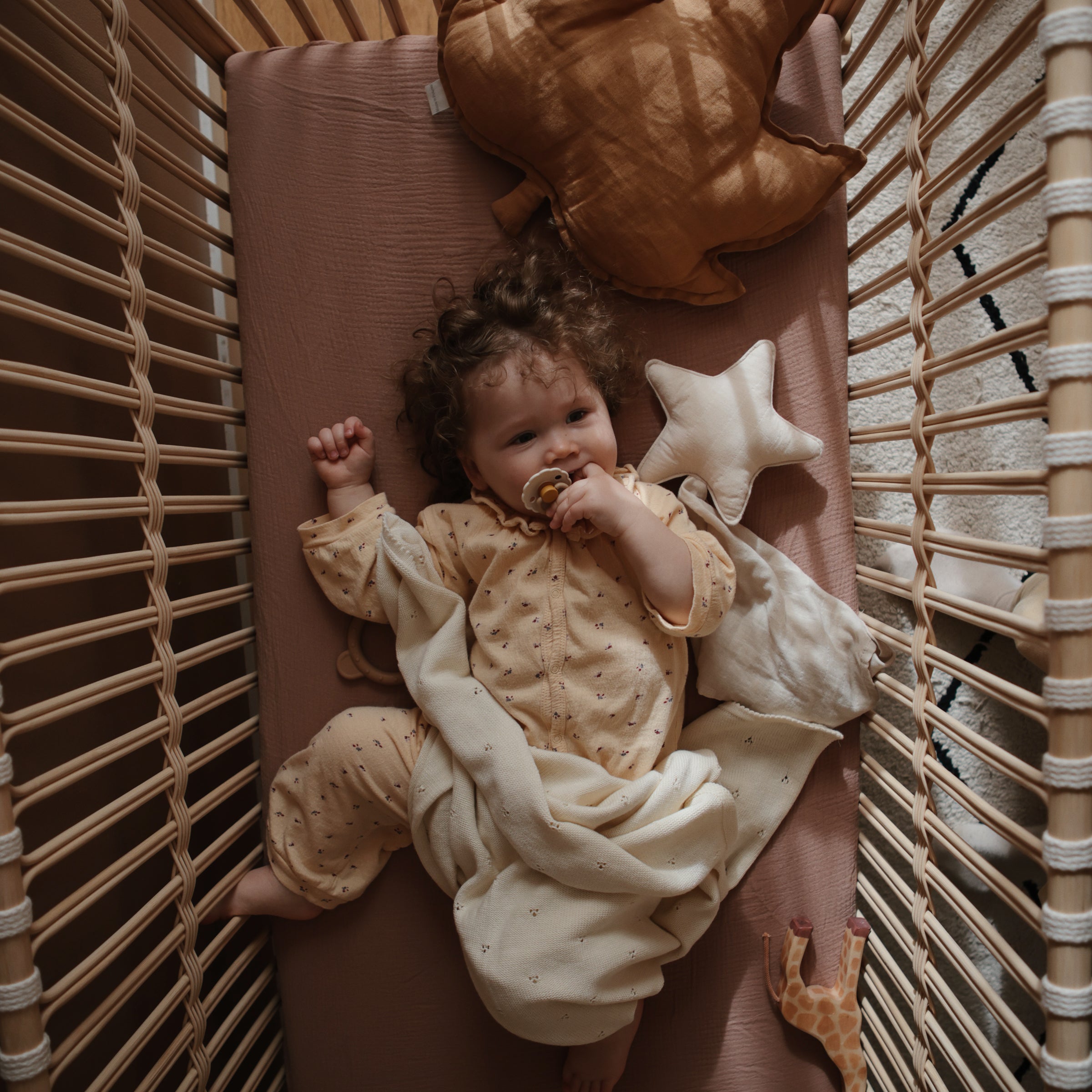 Mushie Star Lovey Blanket | Playroom Avenue