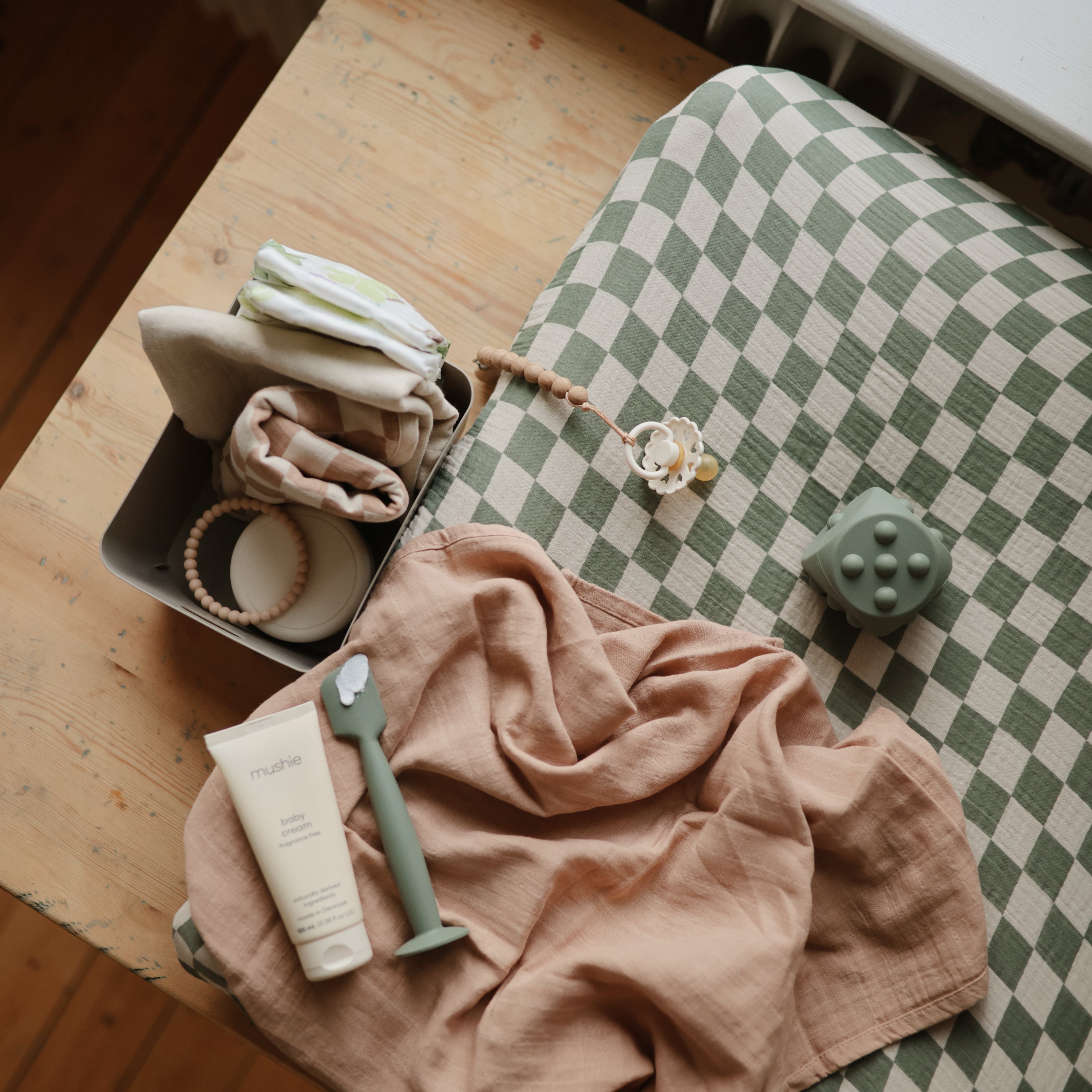 Mushie Baby Cream | Playroom Avenue