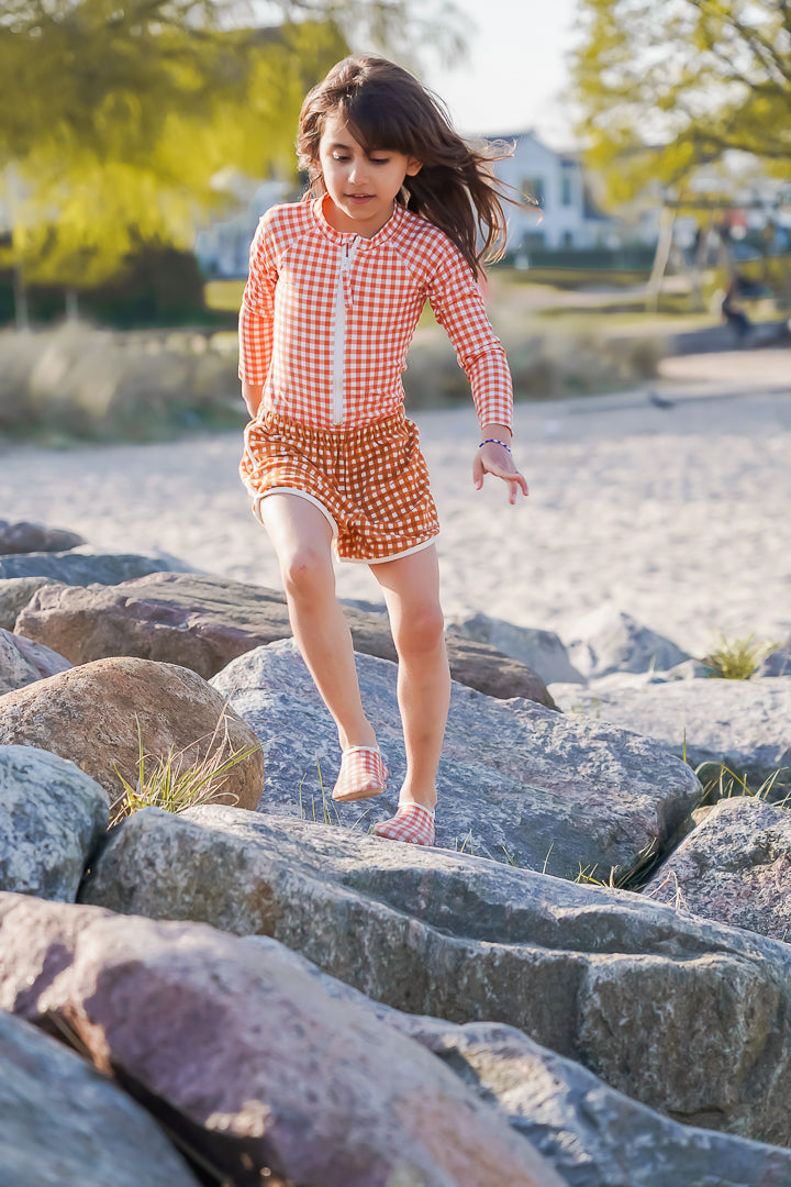 GRECH & CO. Swim Shoes - Sienna Gingham