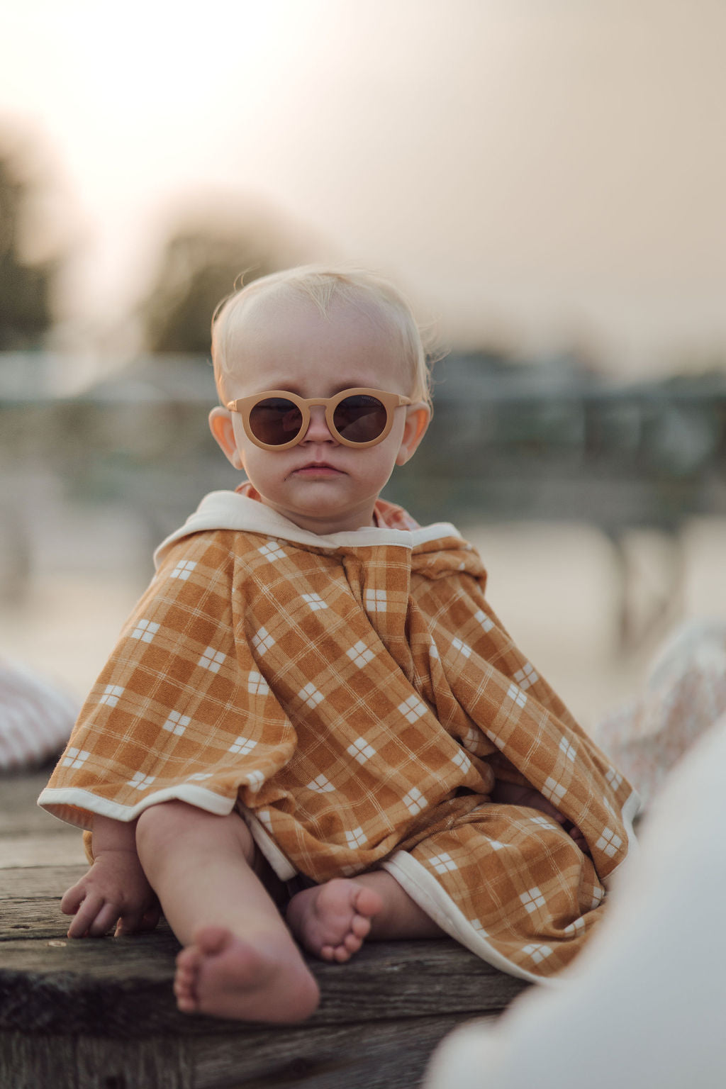 GRECH & CO. Classic | Sustainable Sunglasses | Plant-Based Bendable Polarized - Baby | 0-2 Y | Playroom Avenue
