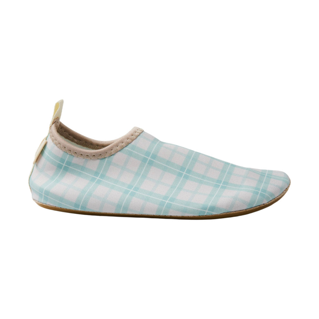 GRECH & CO. Swim Shoes | Fern Plaid | Playroom Avenue