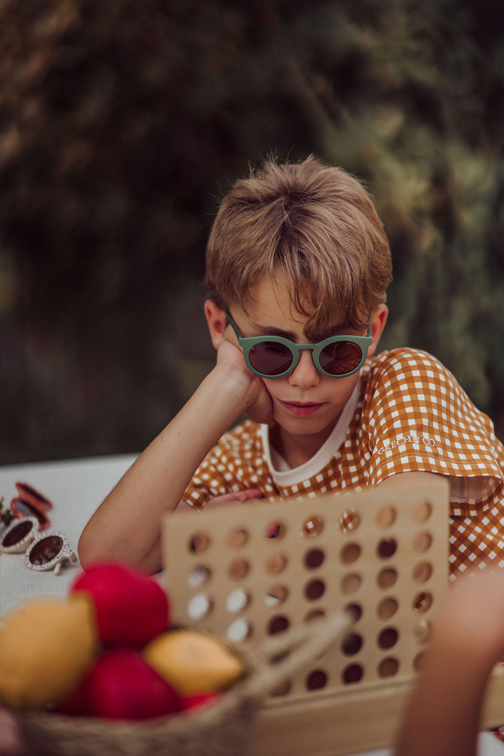 GRECH & CO. Classic | Sustainable Sunglasses | Plant-Based Bendable Polarized - Teen | 9-15 Y