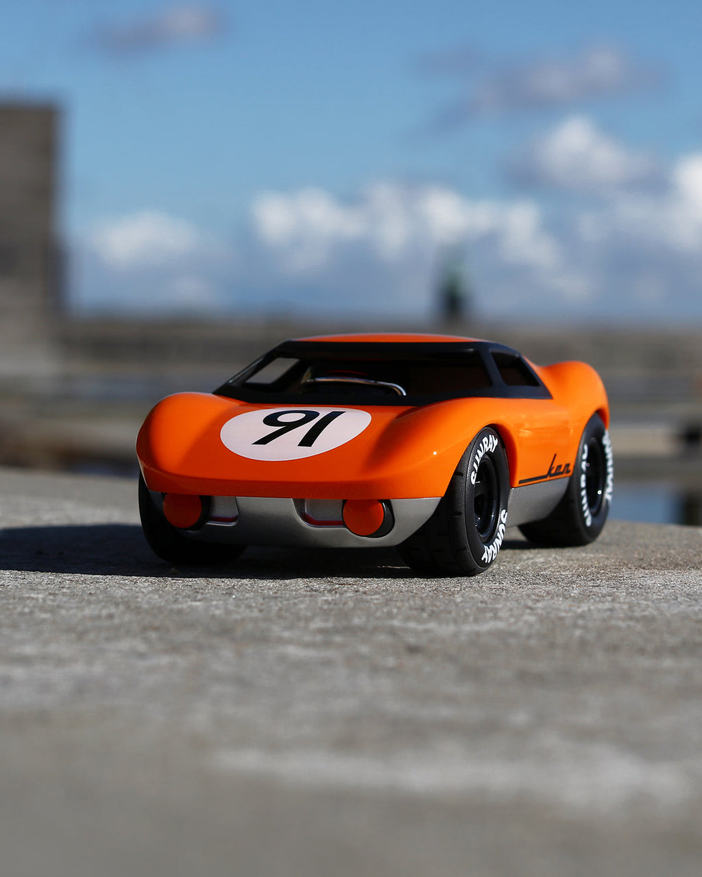 Playforever Car MINI KEN GIBSON Orange | Playroom Avenue