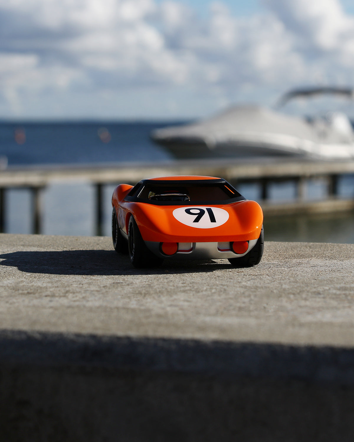 Playforever Car MINI KEN GIBSON Orange | Playroom Avenue