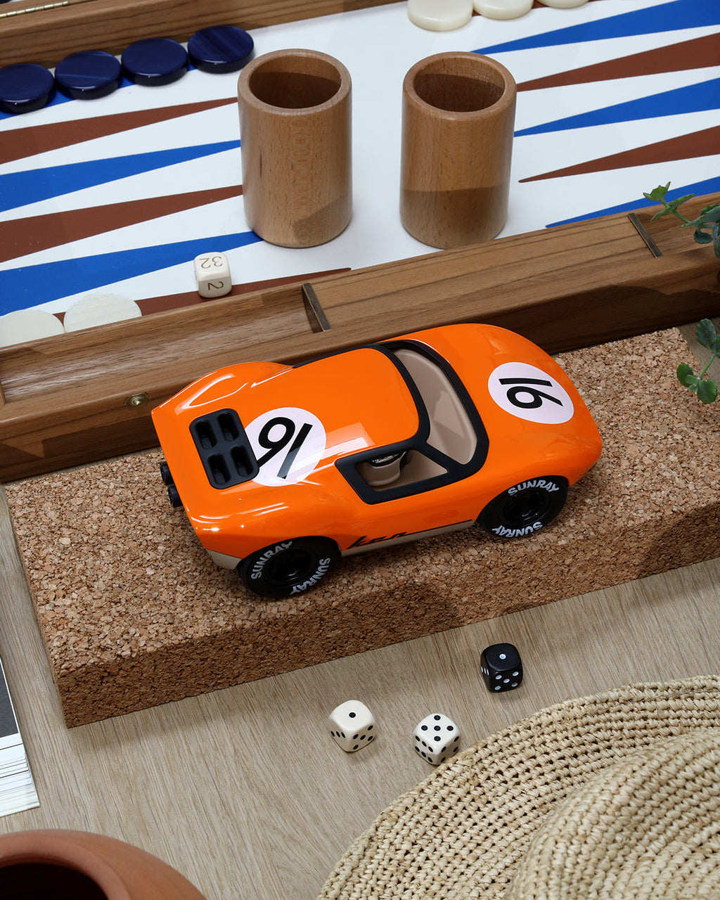 Playforever Car MINI KEN GIBSON Orange | Playroom Avenue