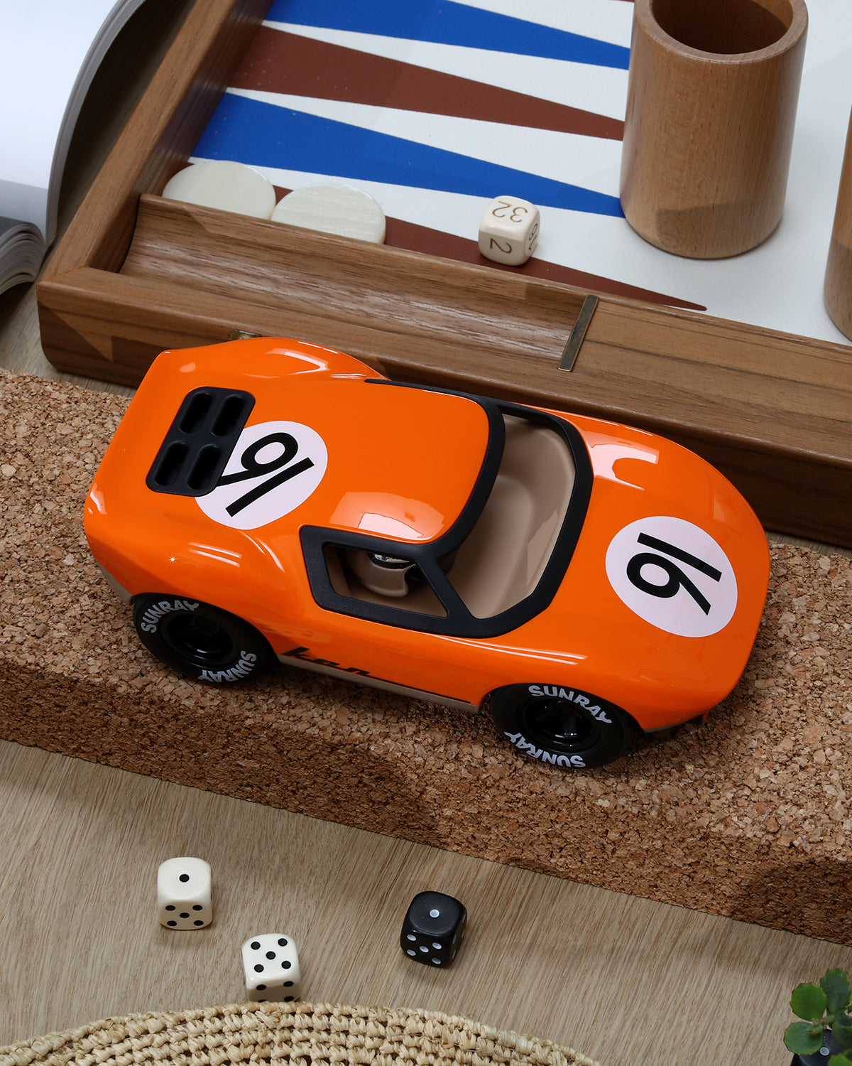 Playforever Car MINI KEN GIBSON Orange | Playroom Avenue
