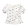 Hope & Henry Organic Knit Peplum Top | Playroom Avenue