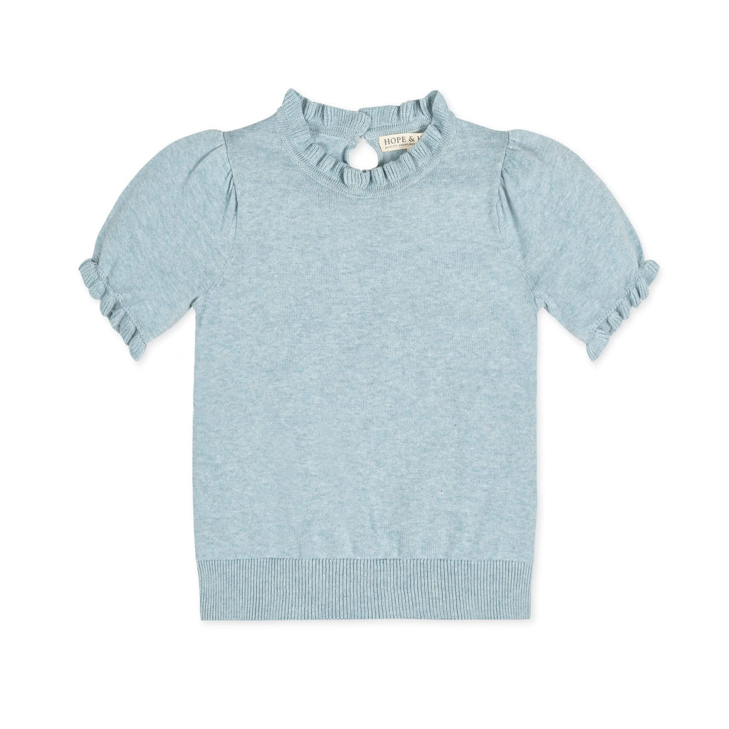 Hope & Henry Organic Puff Sleeve Sweater - Baby | Playroom Avenue