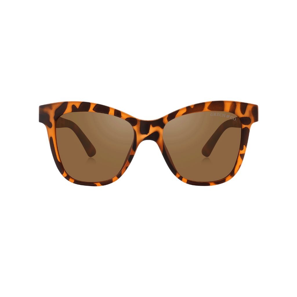 GRECH & CO. Iconic Wayfarer Ombre | Polarized Sunglasses | Child | 3-8 Y Tortoise | Playroom Avenue