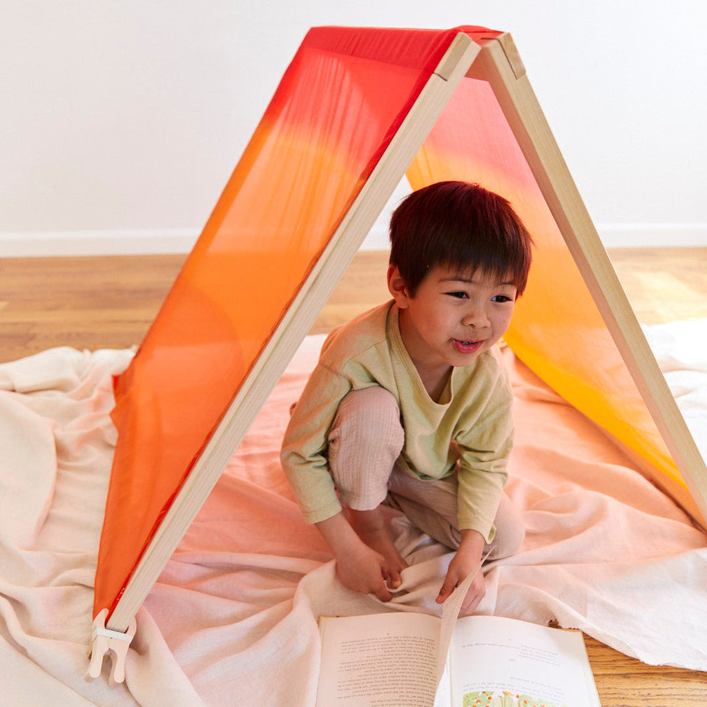 Sarah's Silks Giant Fire Playsilk | Playroom Avenue