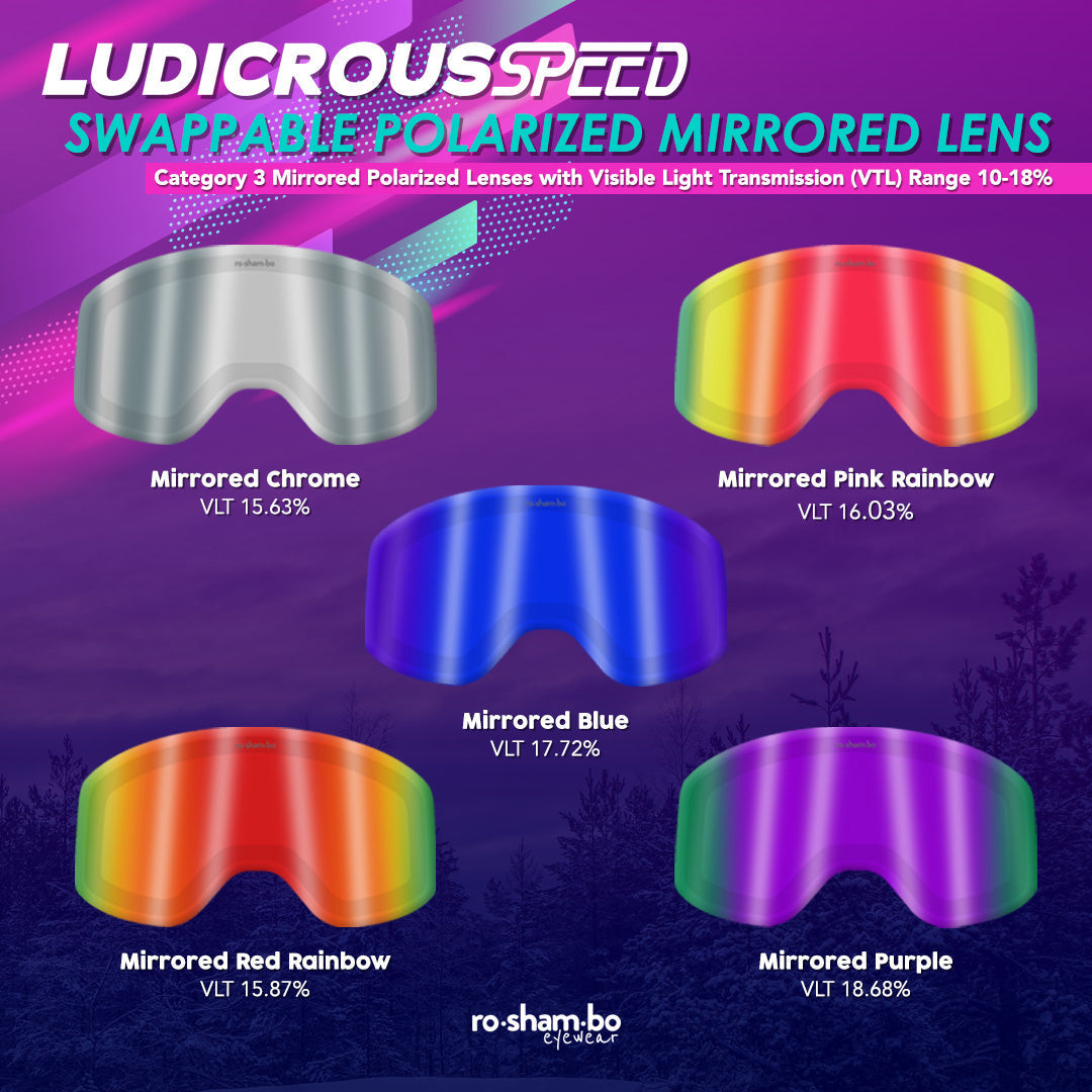 ro•sham•bo eyewear Ludicrous Speed Snow Goggles Set | Youth | Playroom Avenue