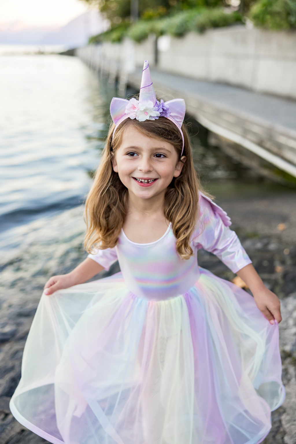 Great Pretenders Alicorn Dress with Wings & Headband | Playroom Avenue