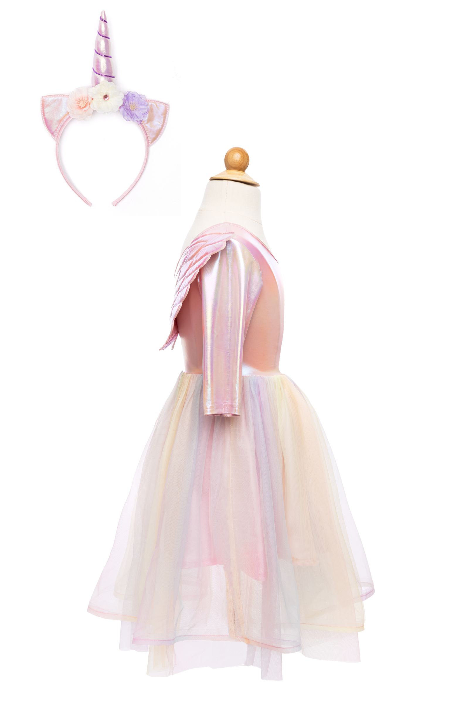 Great Pretenders Alicorn Dress with Wings & Headband | Playroom Avenue