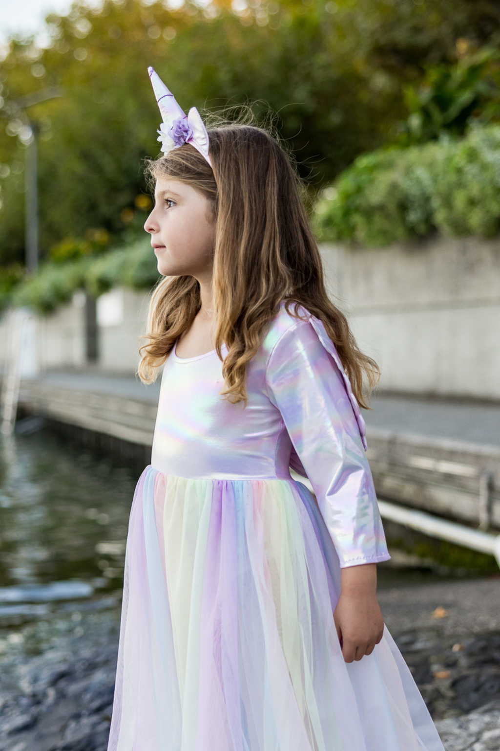 Great Pretenders Alicorn Dress with Wings & Headband | Playroom Avenue