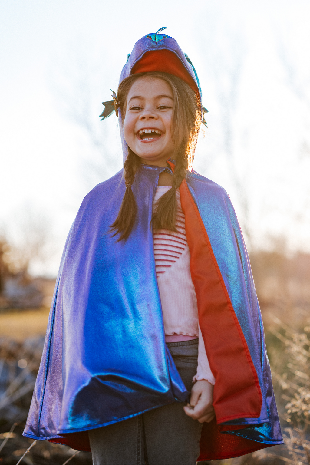 Great Pretenders Metallic Dragon Cape | Playroom Avenue