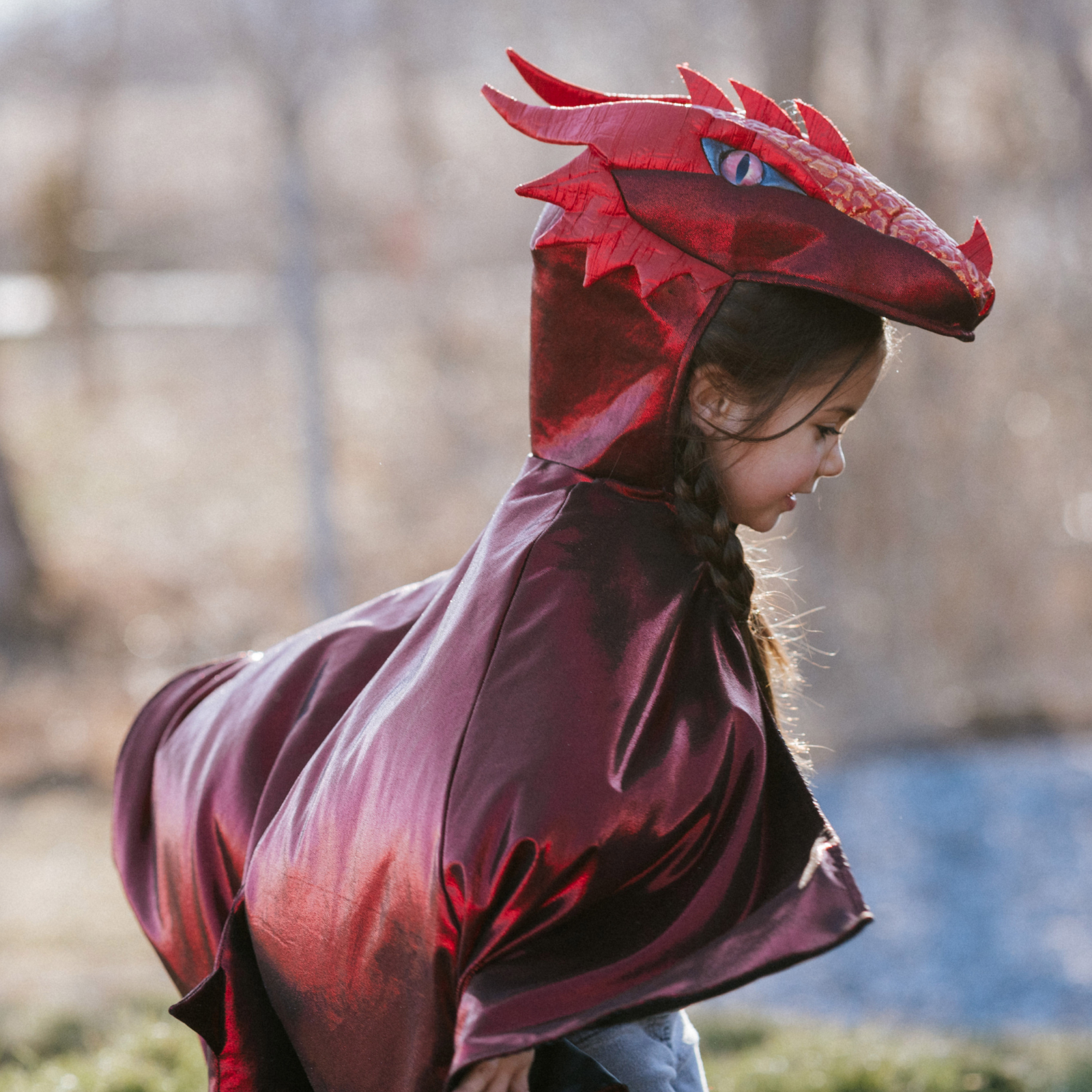 Great Pretenders Metallic Dragon Cape | Playroom Avenue