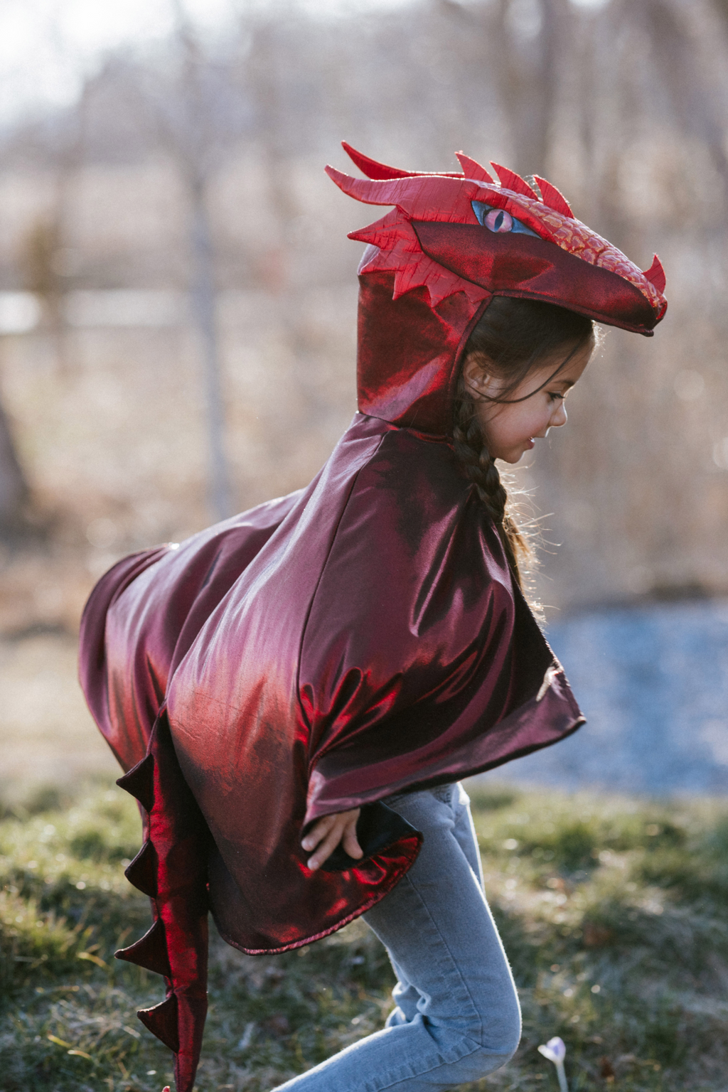 Great Pretenders Metallic Dragon Cape | Playroom Avenue