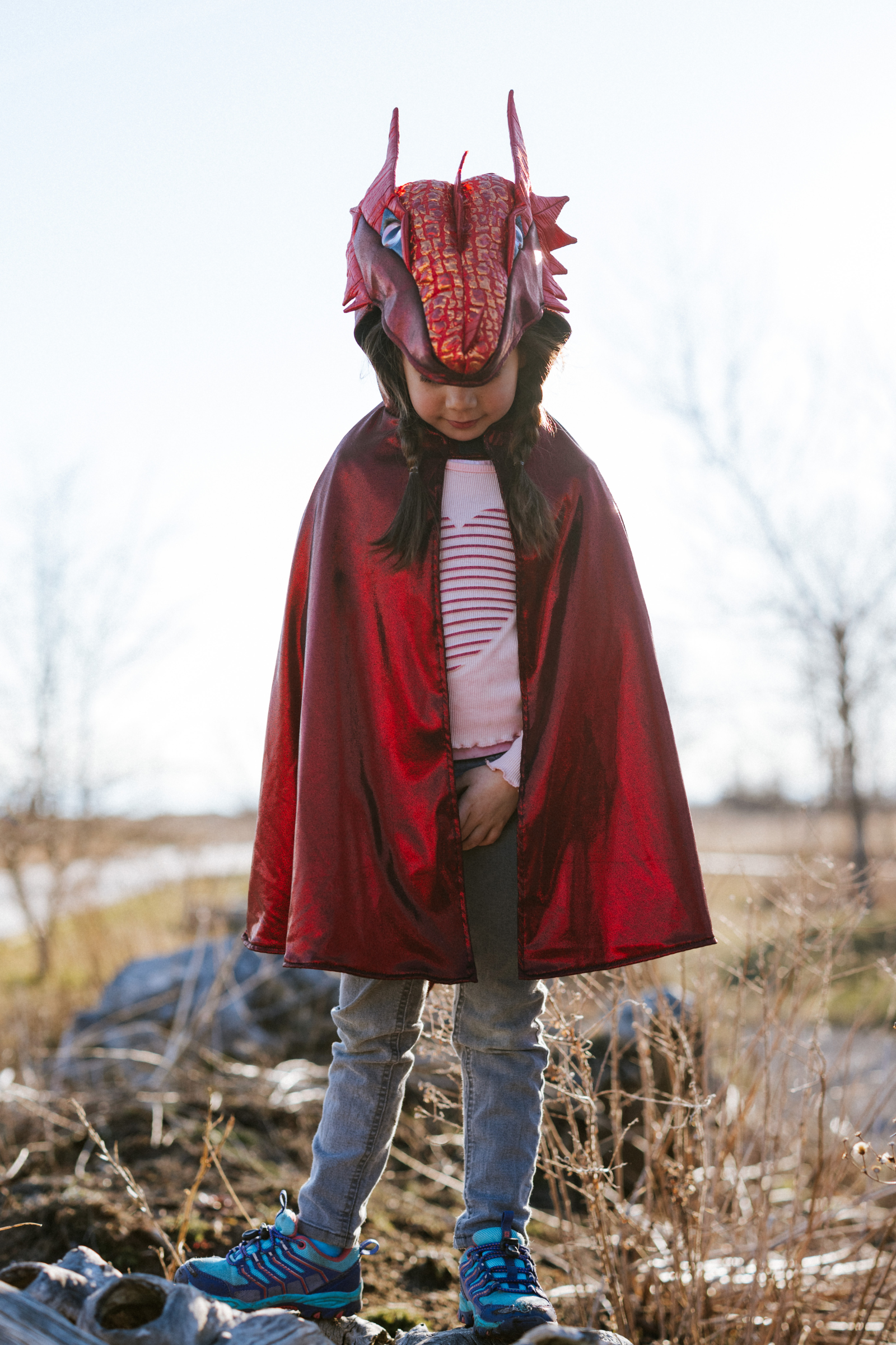 Great Pretenders Metallic Dragon Cape | Playroom Avenue