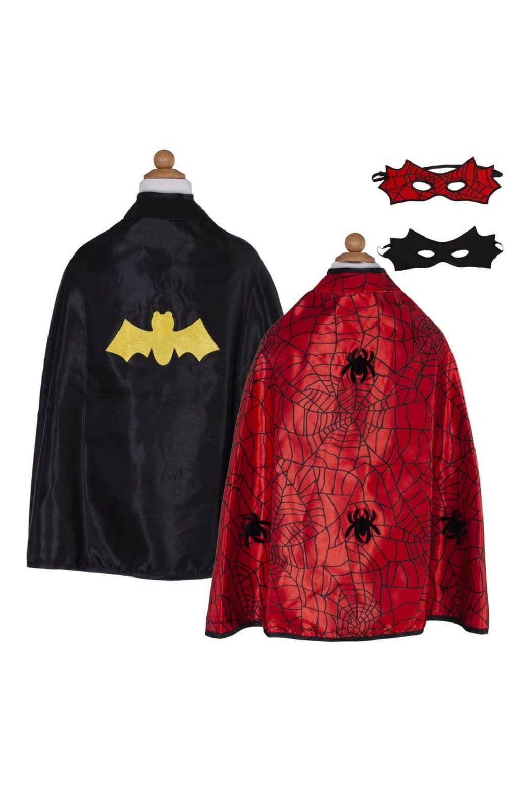 Great Pretenders Spider Bat Reversible Cape and Mask