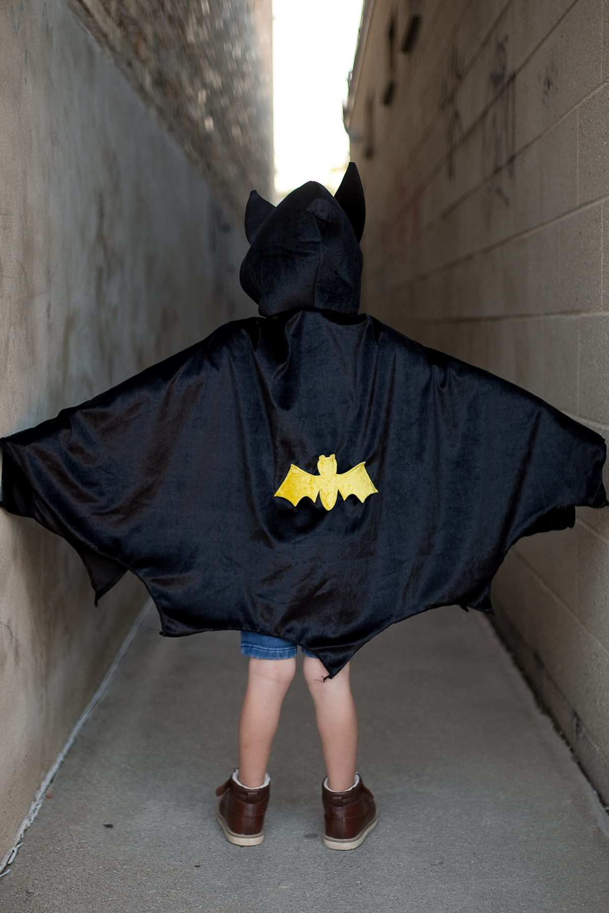 Great Pretenders Bat Cape with Hood