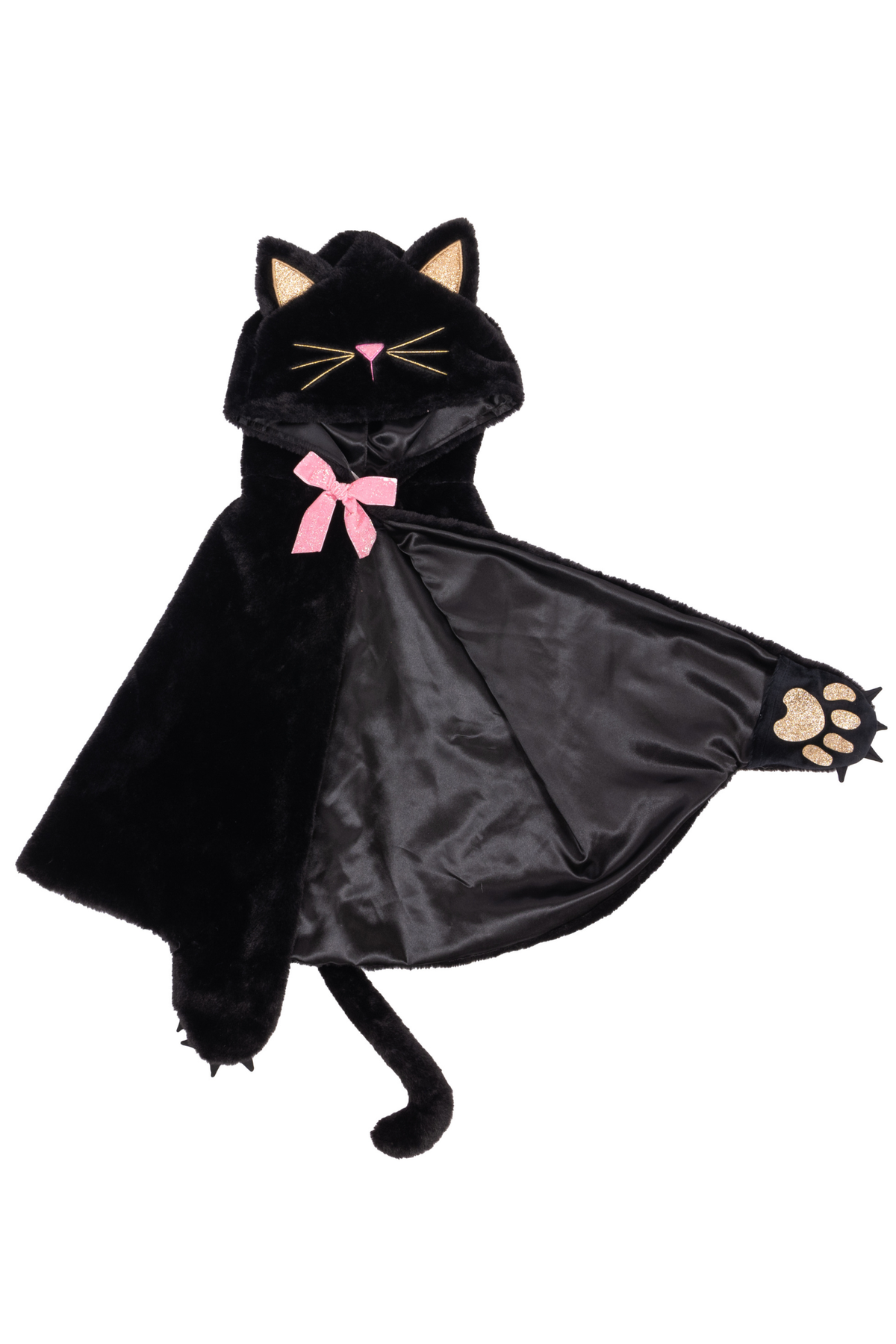 Great Pretenders Black Cat Cuddle Cape