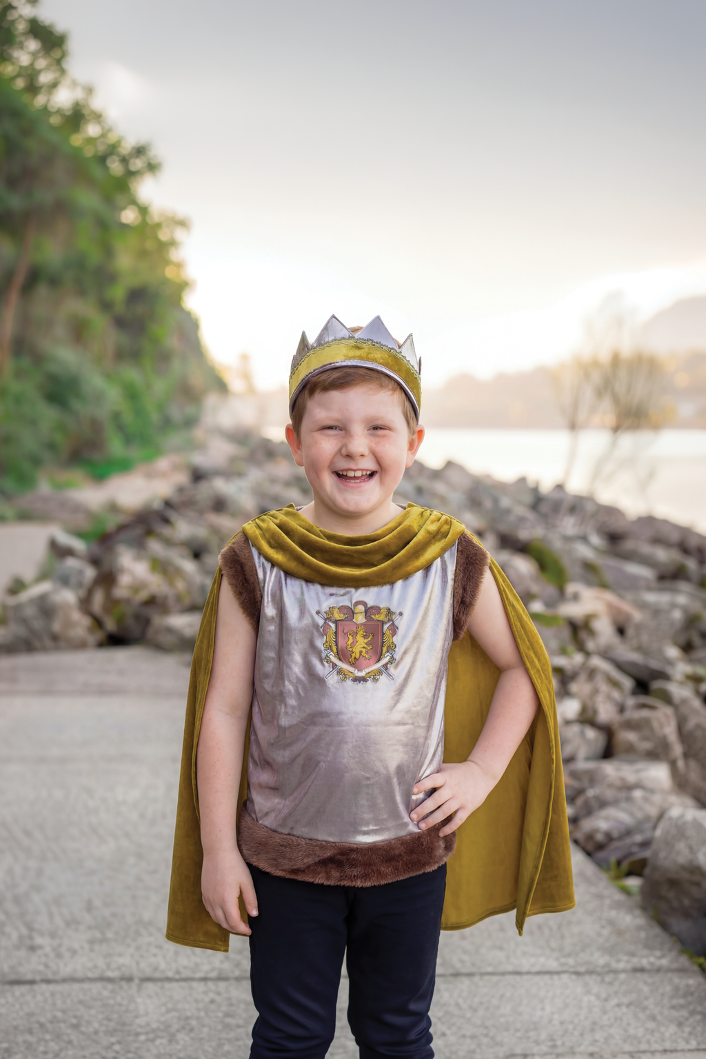 Great Pretenders Sir Wolfheart Tunic, Cape & Crown