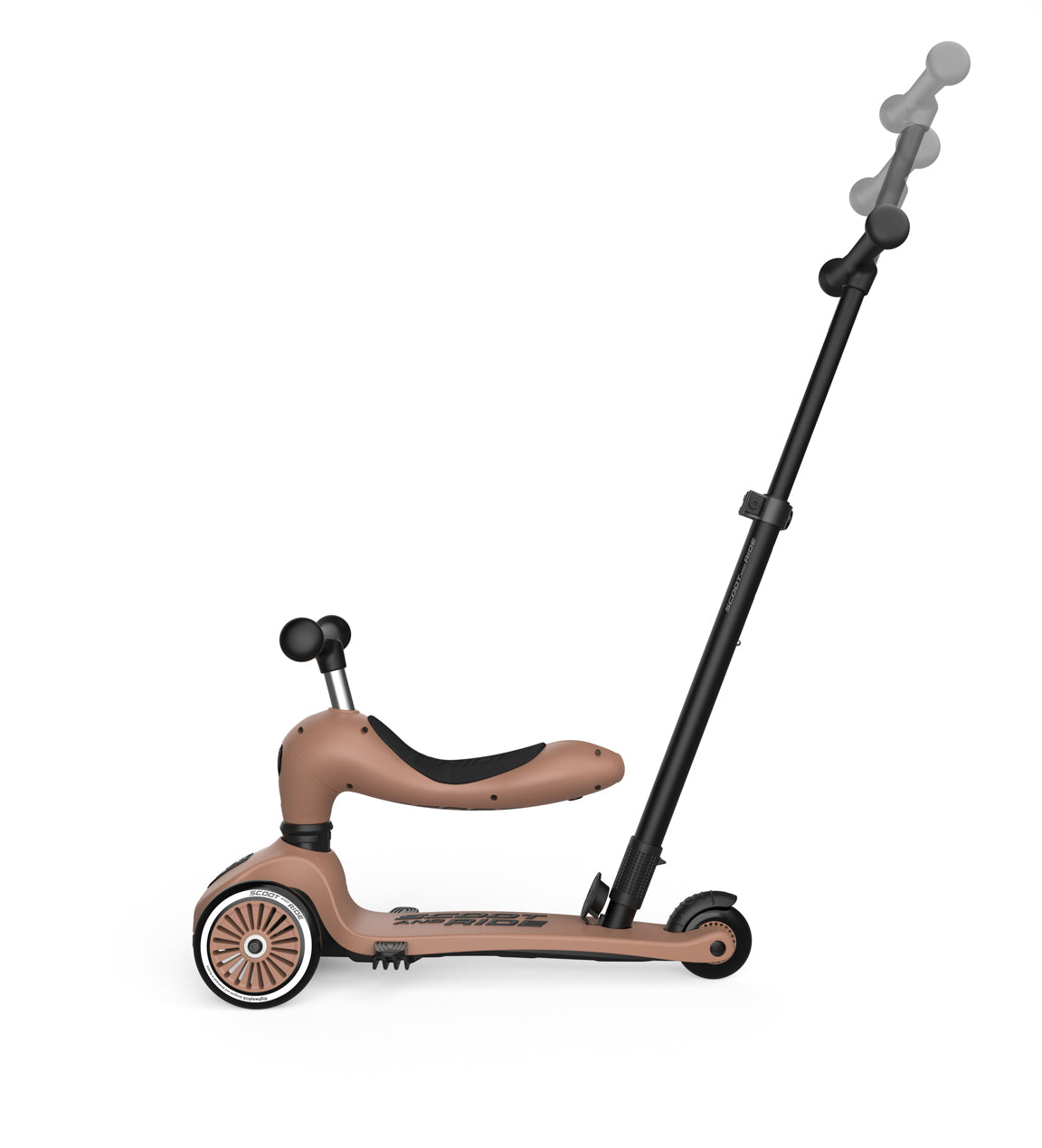 Scoot and Ride Highwaykick 1 Push and Go Mocha | Playroom Avenue