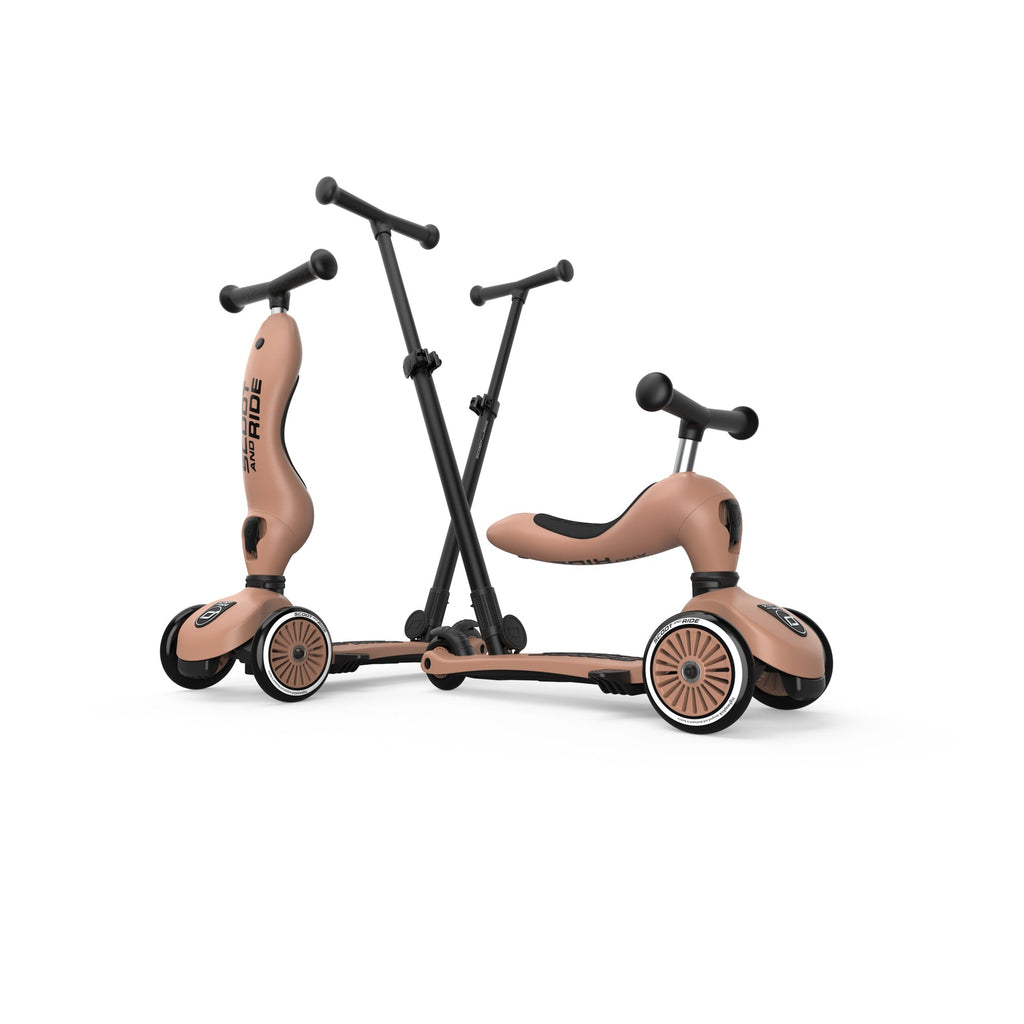 Scoot and Ride Highwaykick 1 Push and Go Mocha | Playroom Avenue