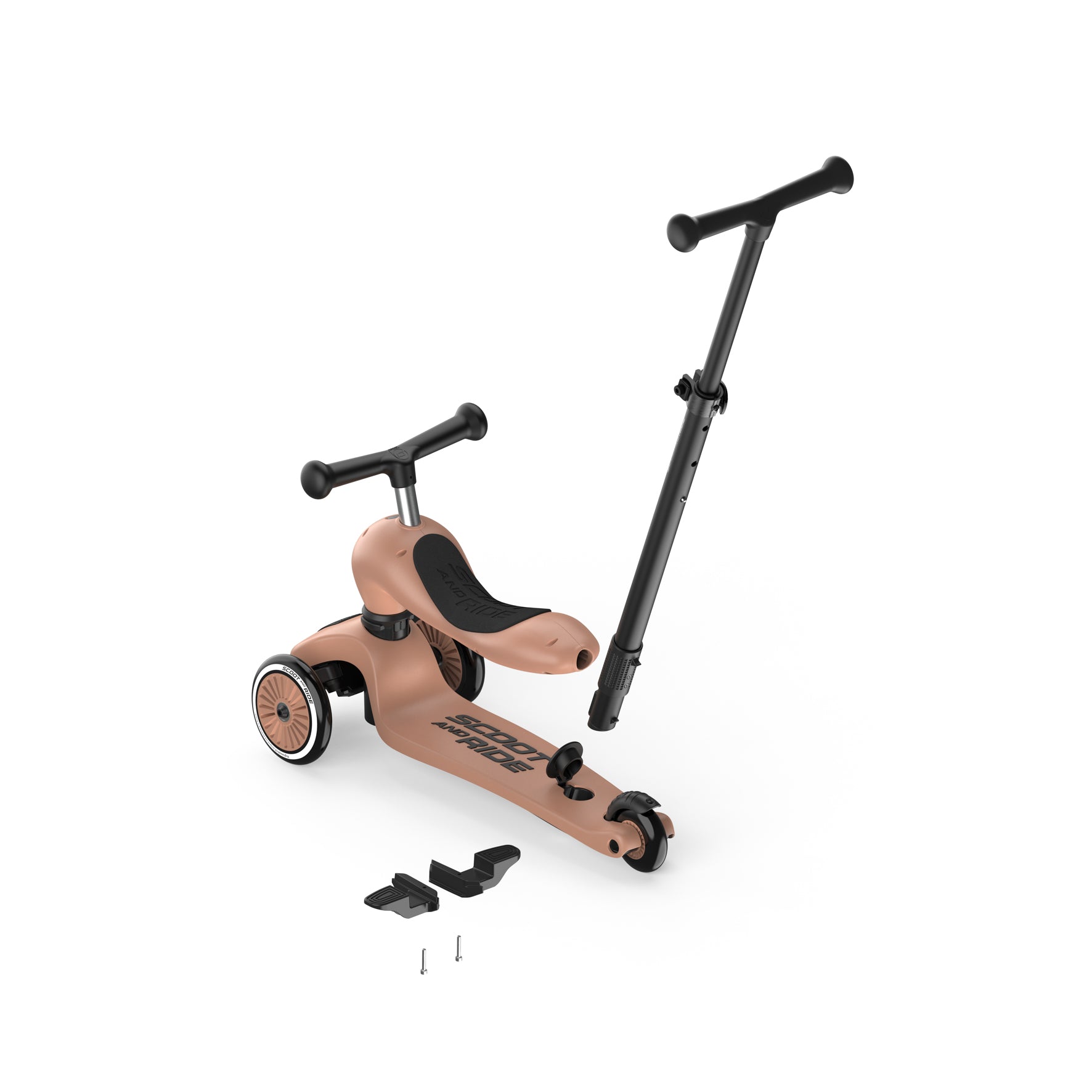 Scoot and Ride Highwaykick 1 Push and Go Mocha | Playroom Avenue