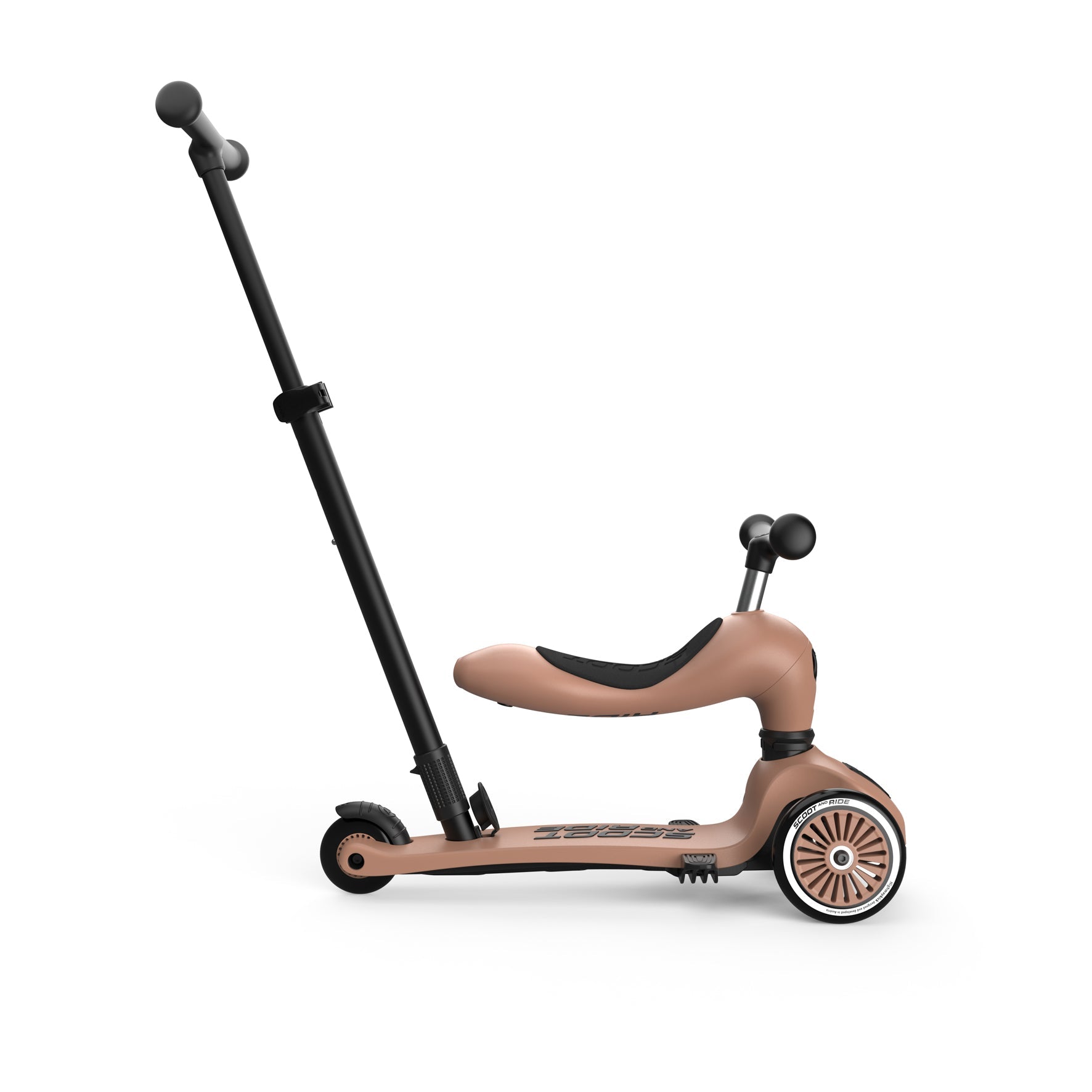 Scoot and Ride Highwaykick 1 Push and Go Mocha | Playroom Avenue
